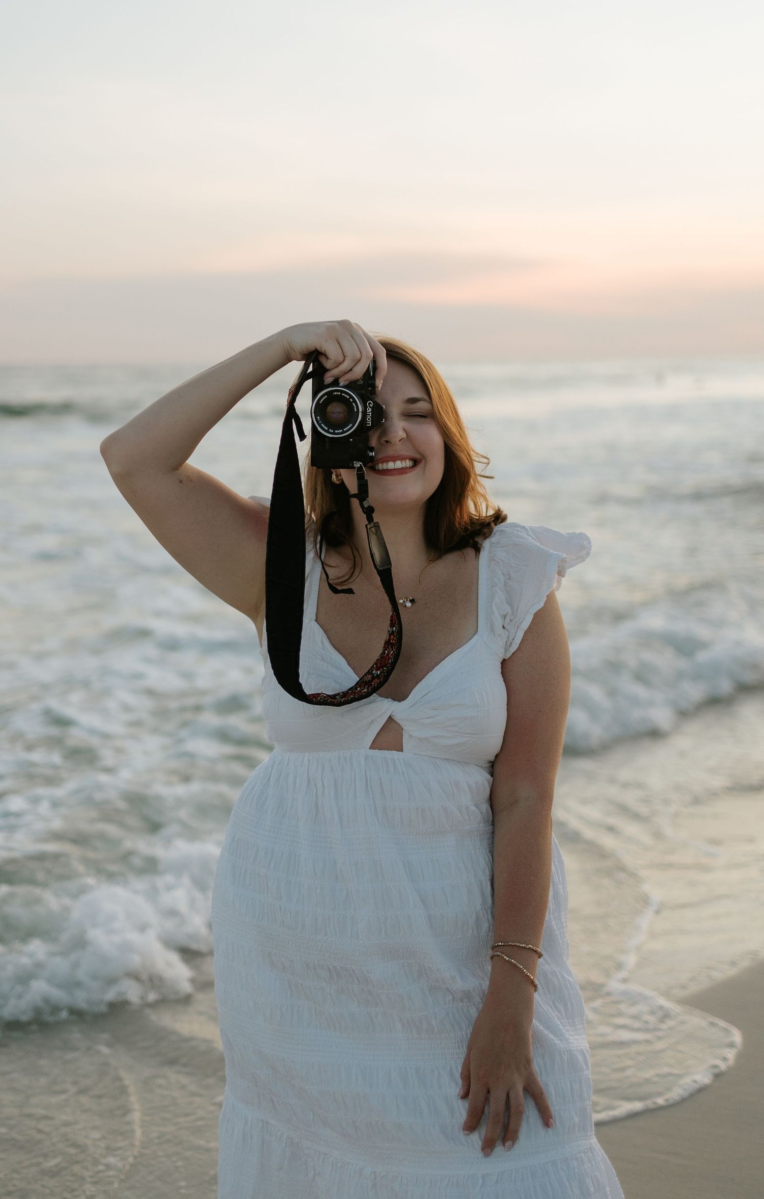 Candid moment between couple in Auburn, Alabama captured with an emotional, documentary style