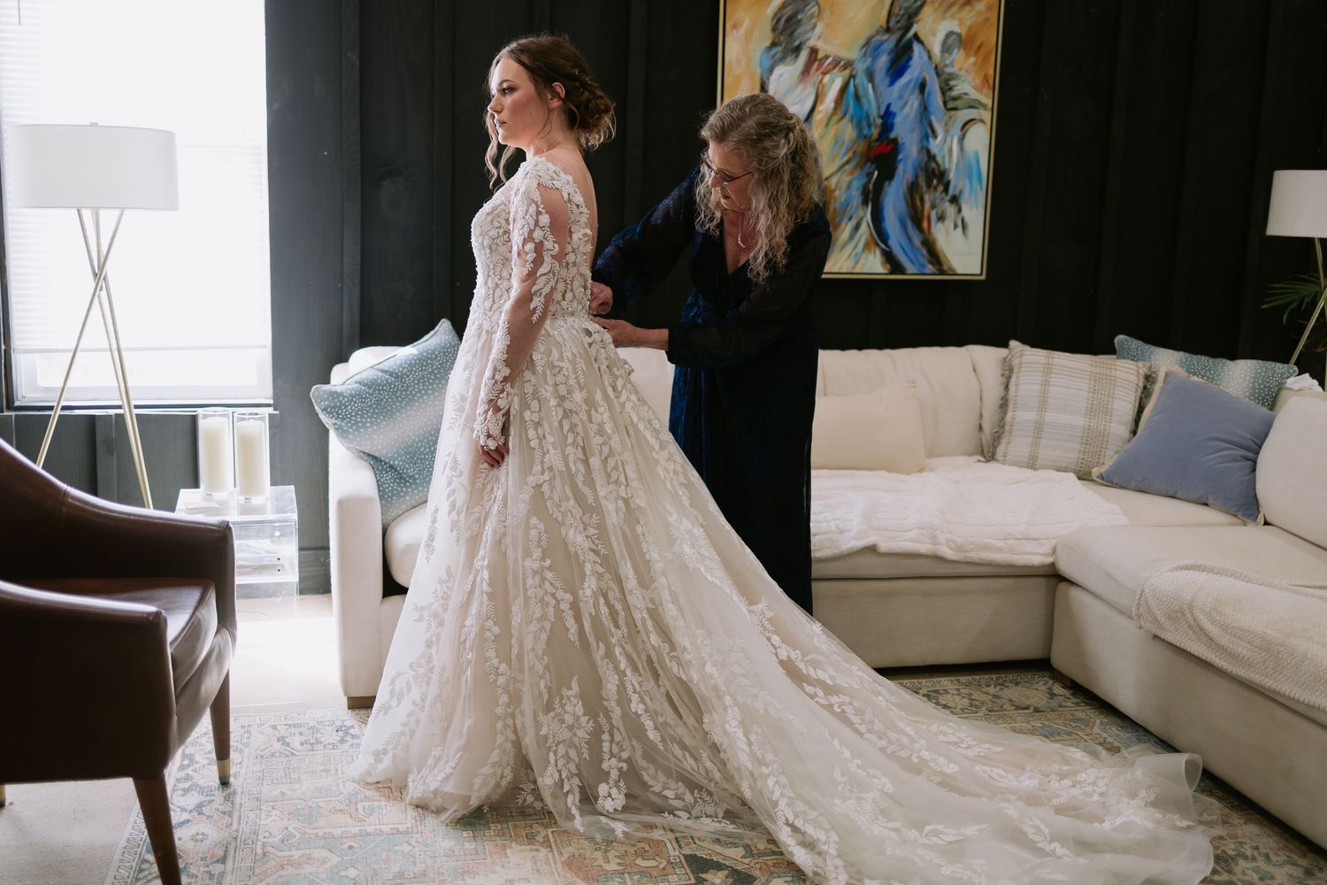 Wedding ceremony moment in Auburn, Alabama capturing emotional vows with natural, candid photography