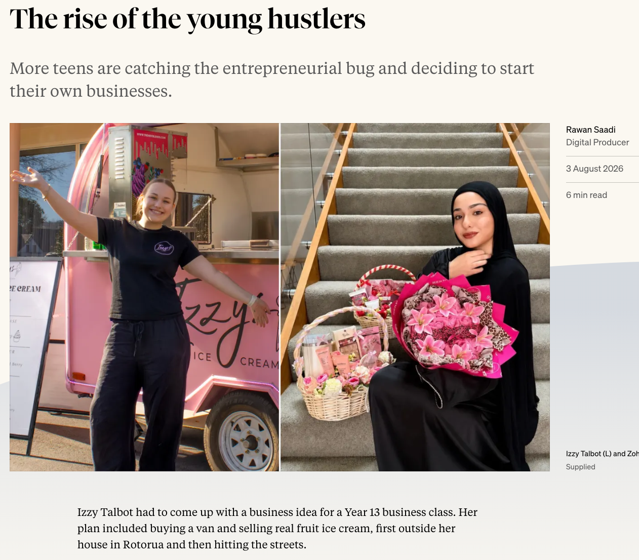 business journalism article