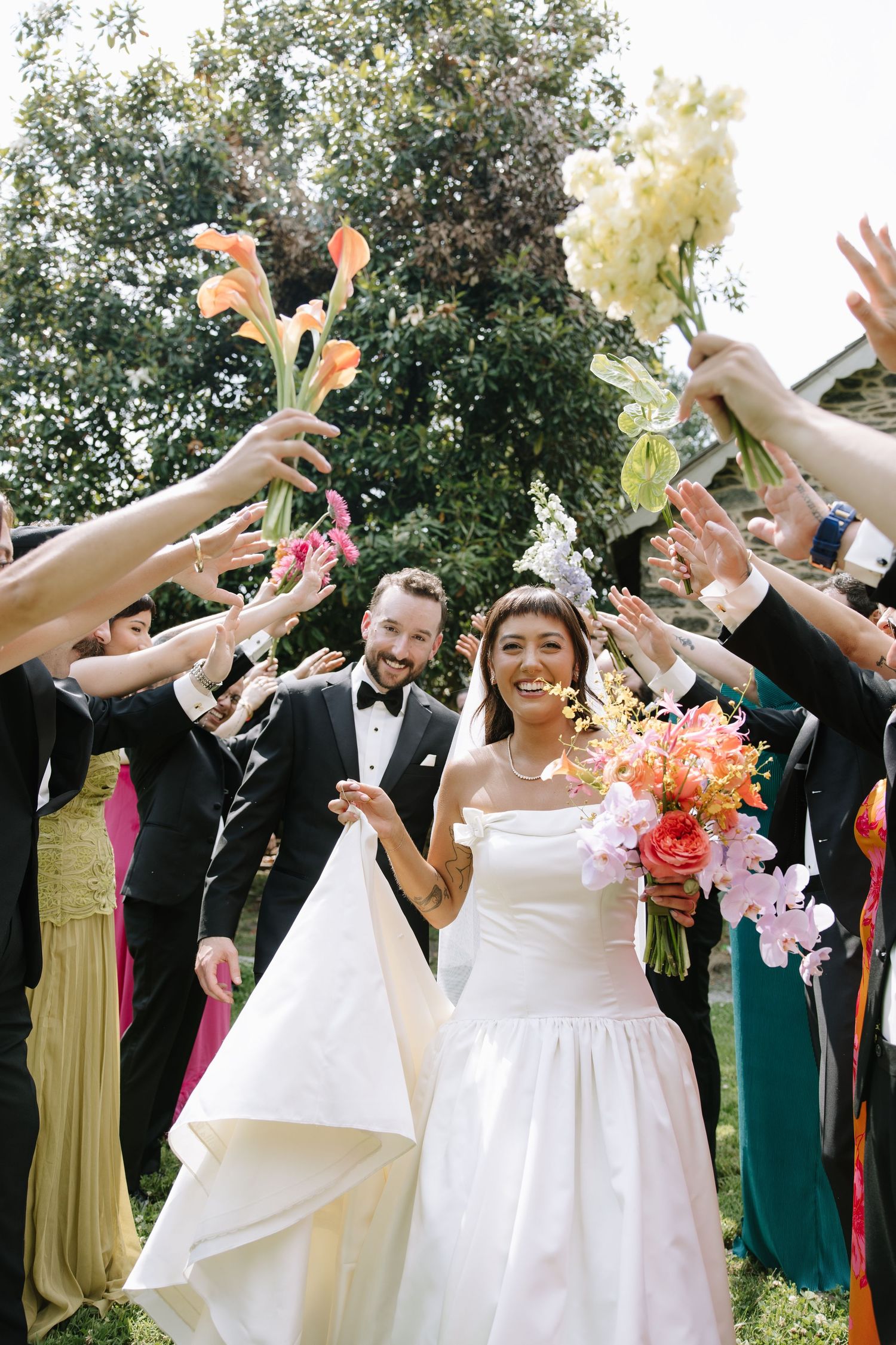 Documentary-style wedding photography by a Philadelphia wedding photographer capturing authentic love and emotion.