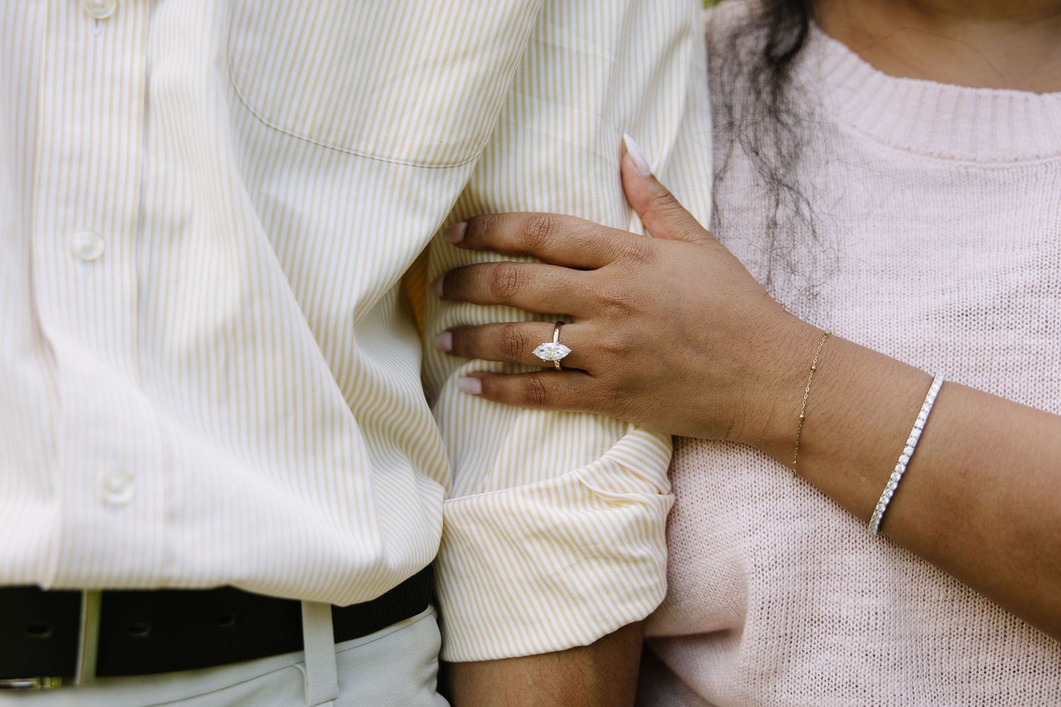 Romantic engagement session at Shofuso Japanese Garden in Philadelphia featuring serene landscapes, cherry blossoms, and soft natural light.