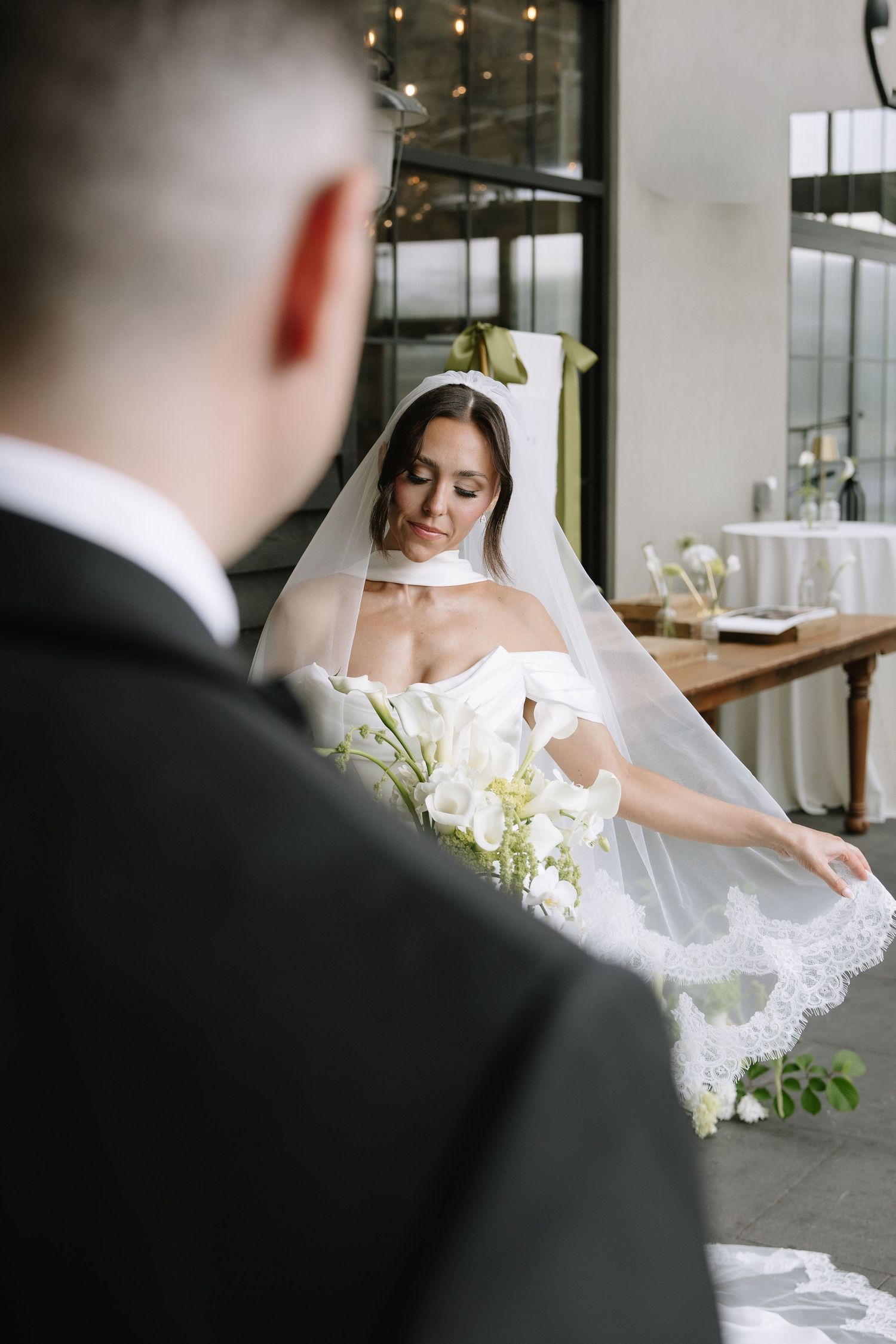 Wedding day moment captured in natural documentary style photography with a focus on emotion, connection, and story.