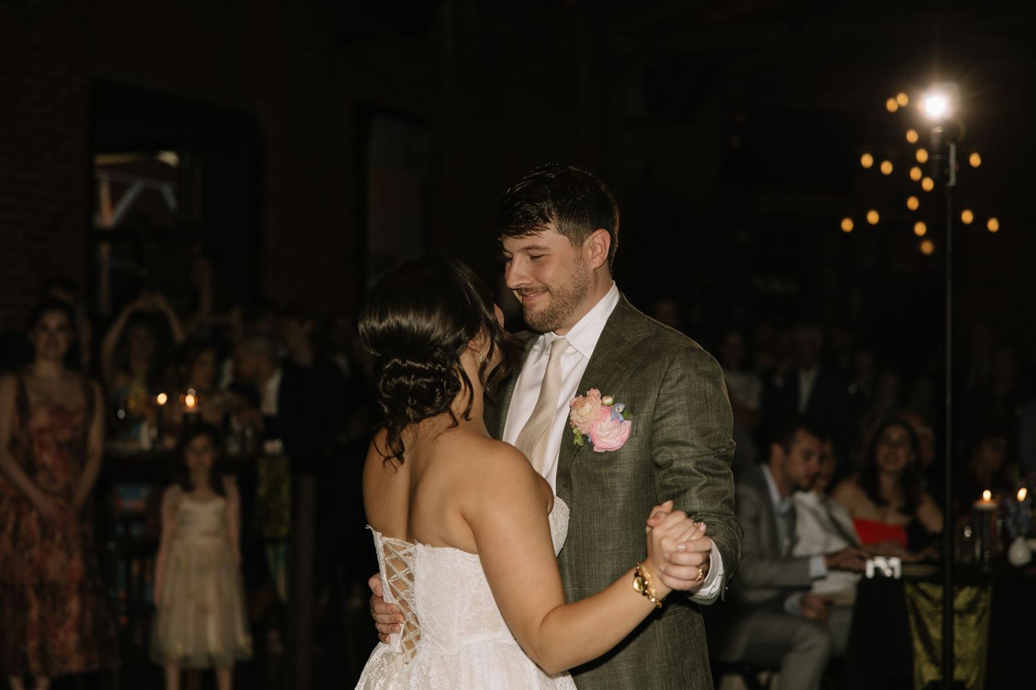 Philadelphia wedding photographer capturing a joyful bride and groom during romantic wedding portraits in Pennsylvania.