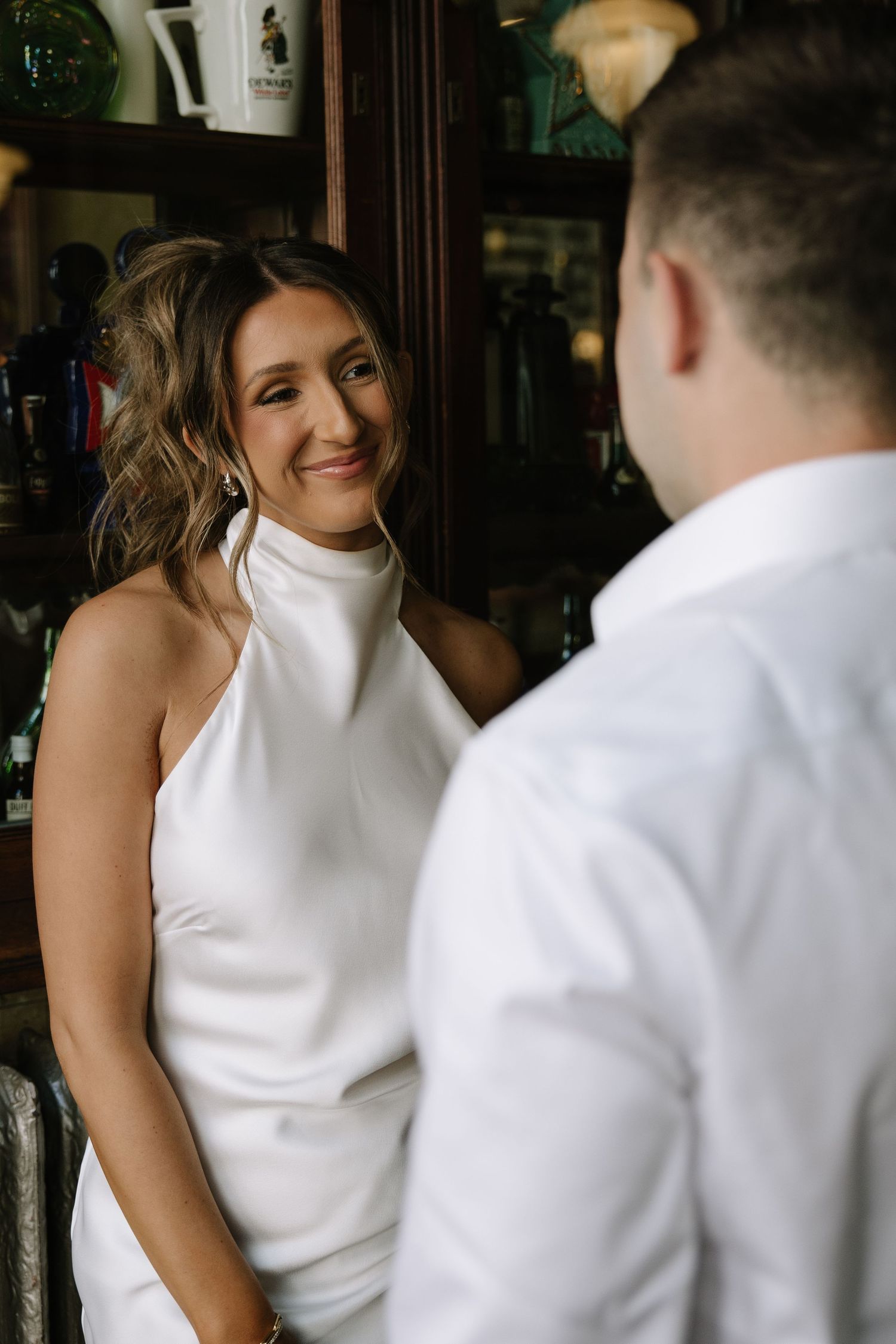 Romantic Philadelphia engagement session capturing a couple’s natural connection in the city’s iconic streets and soft golden light.