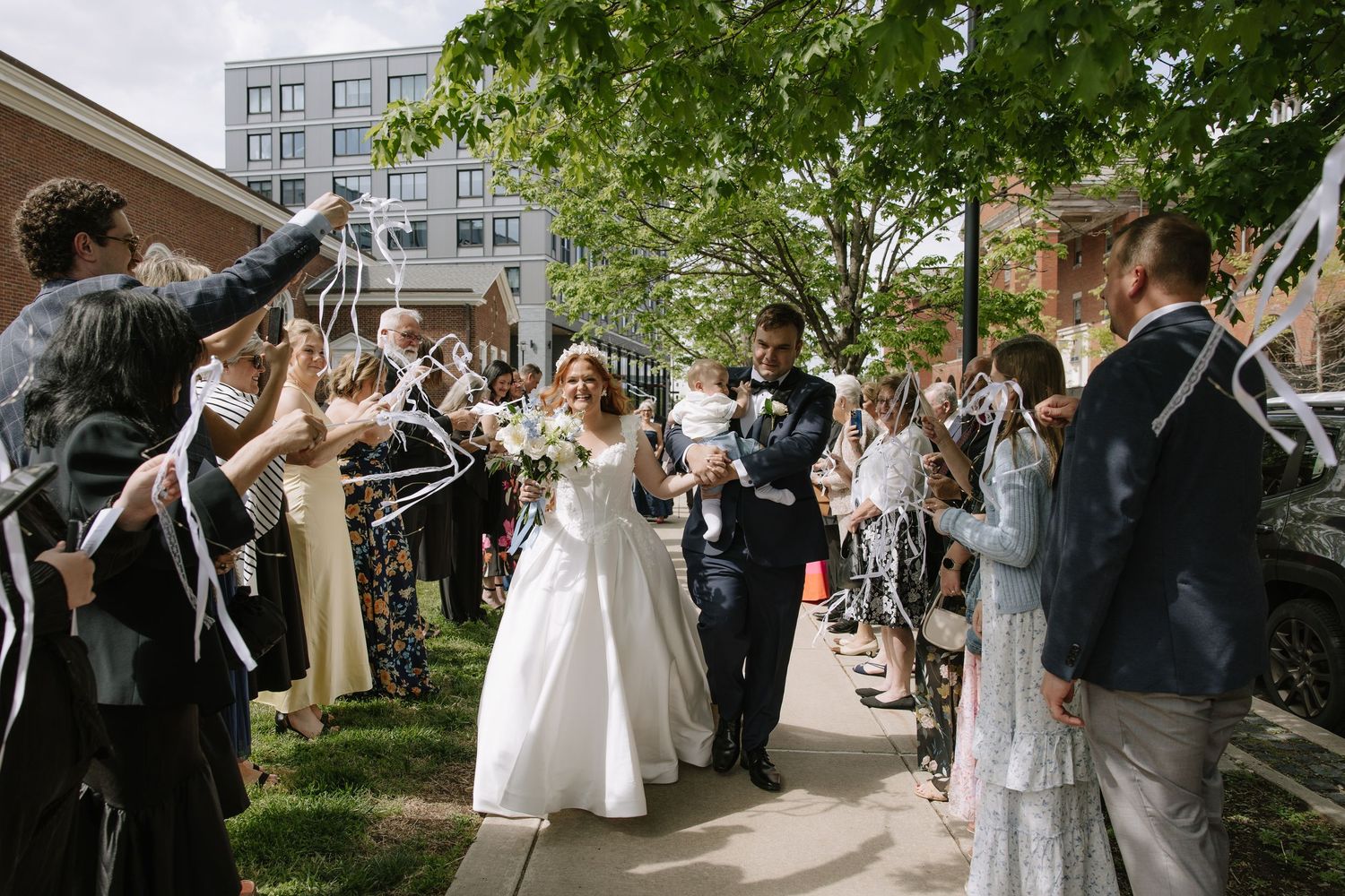 Wedding day moment captured in natural documentary style photography with a focus on emotion, connection, and story.