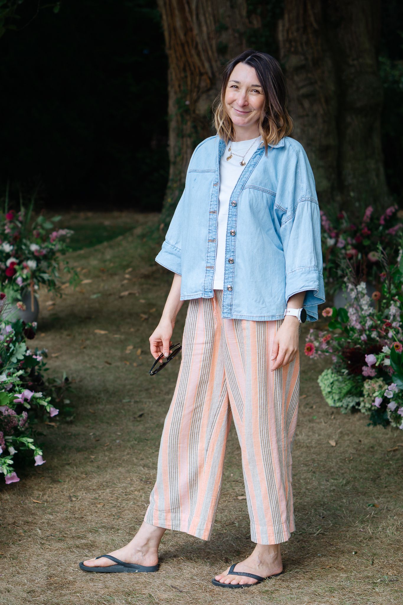 Rachel Husband from the Roseshed on her 4th Brand shoot with Devon portrait photographer Felicity Billen