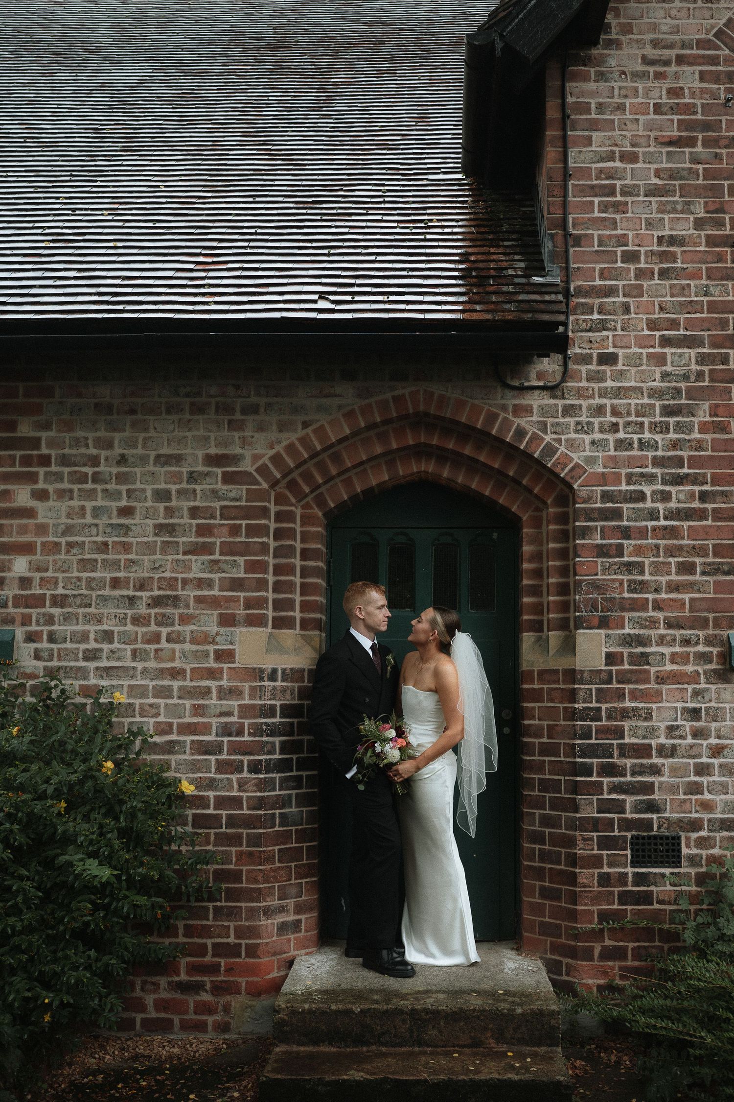 Manchester Wedding Photographer. Manchester Birch Community Centre Wedding. Documentary style wedding photography. Wedding 35mm Film.