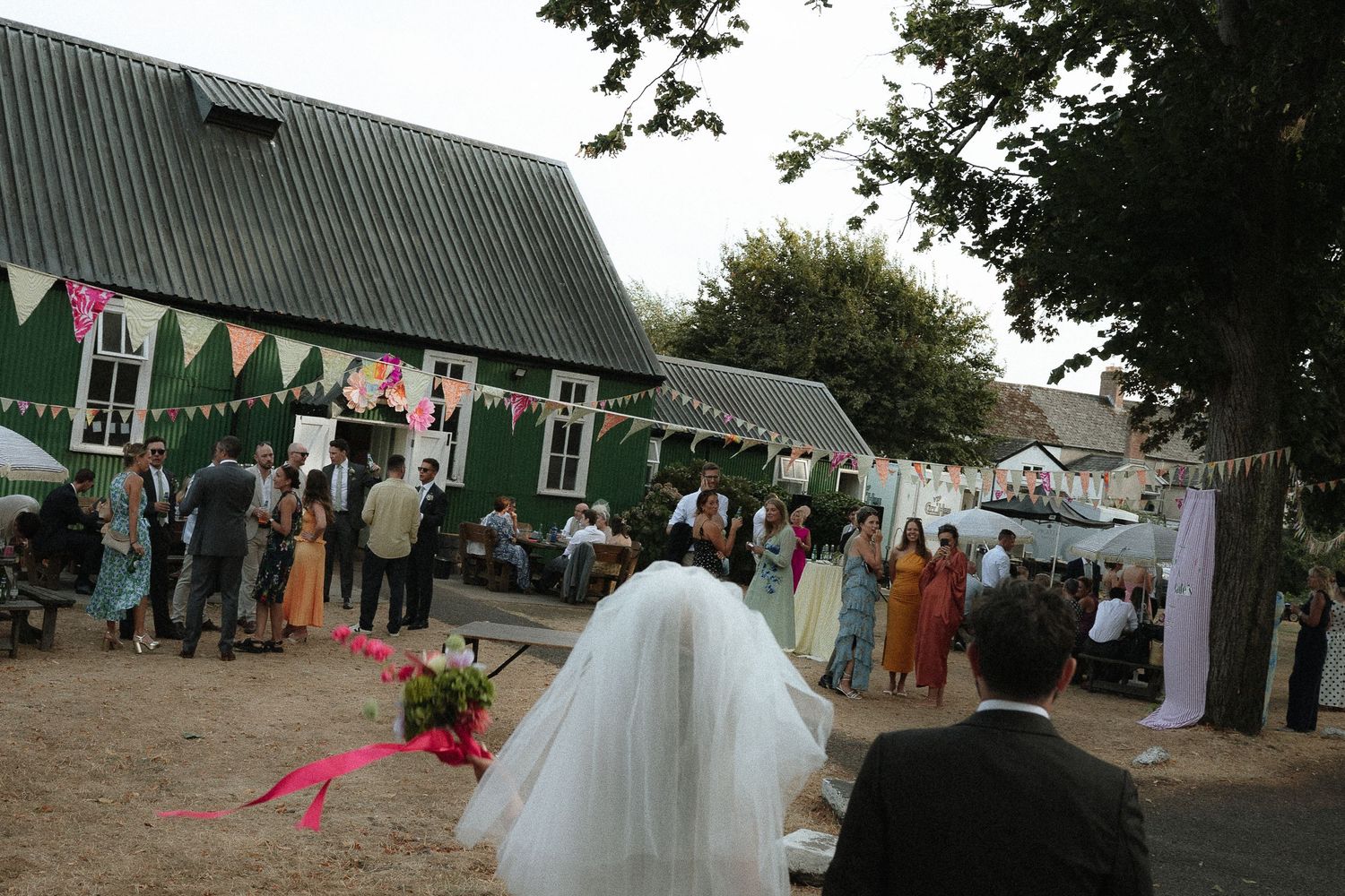 Cardiff Wedding Photographer. Cardiff DIY Wedding. Documentary style wedding photography. Wedding 35mm Film.