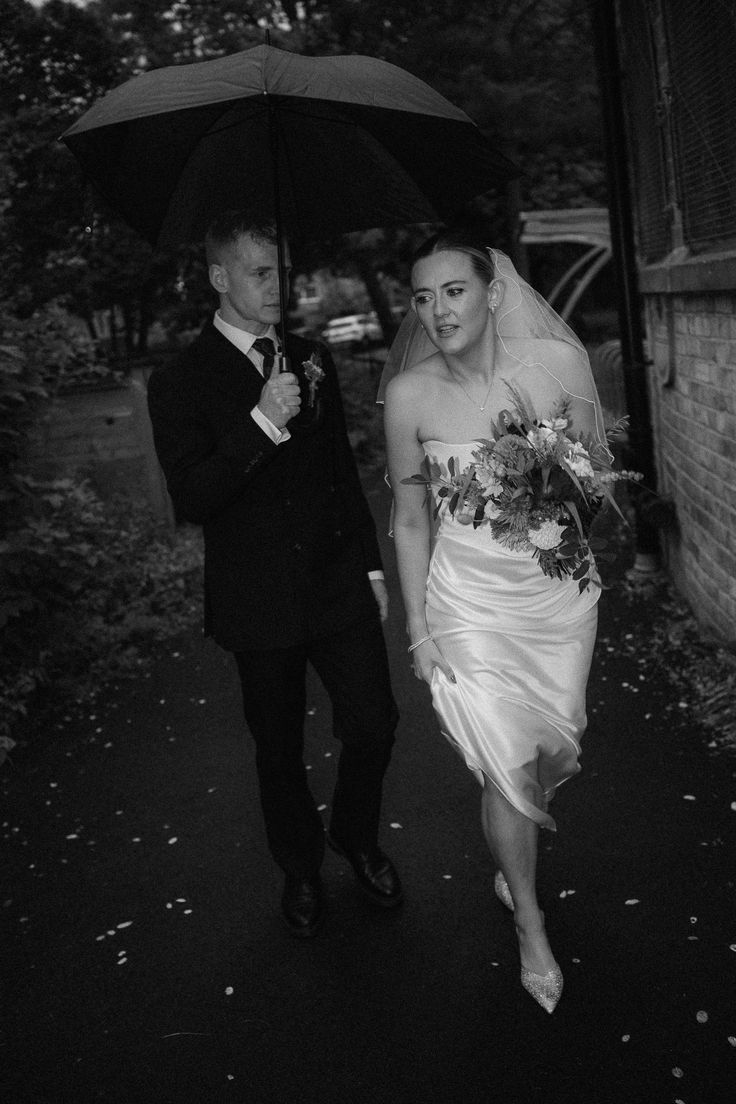 Manchester Wedding Photographer. Manchester Birch Community Centre Wedding. Documentary style wedding photography. Wedding 35mm Film.