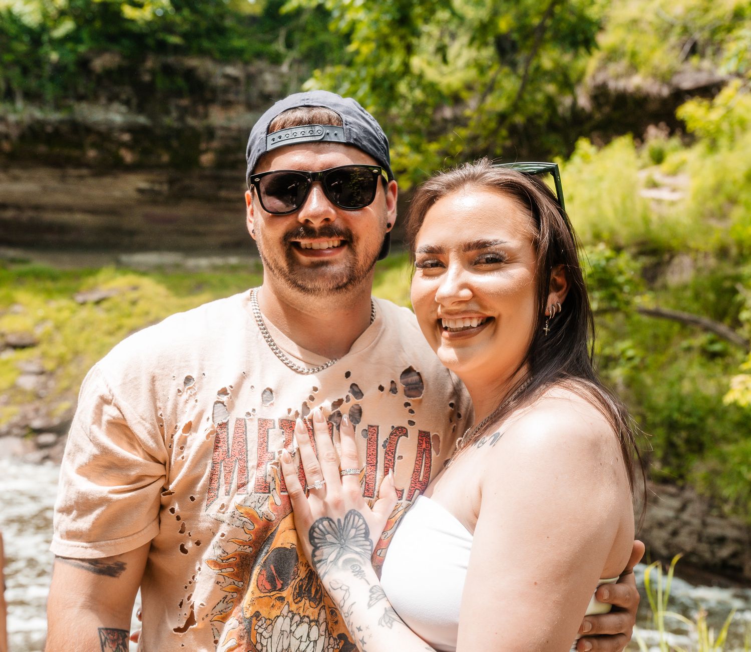 Minnehaha Falls Engagement
