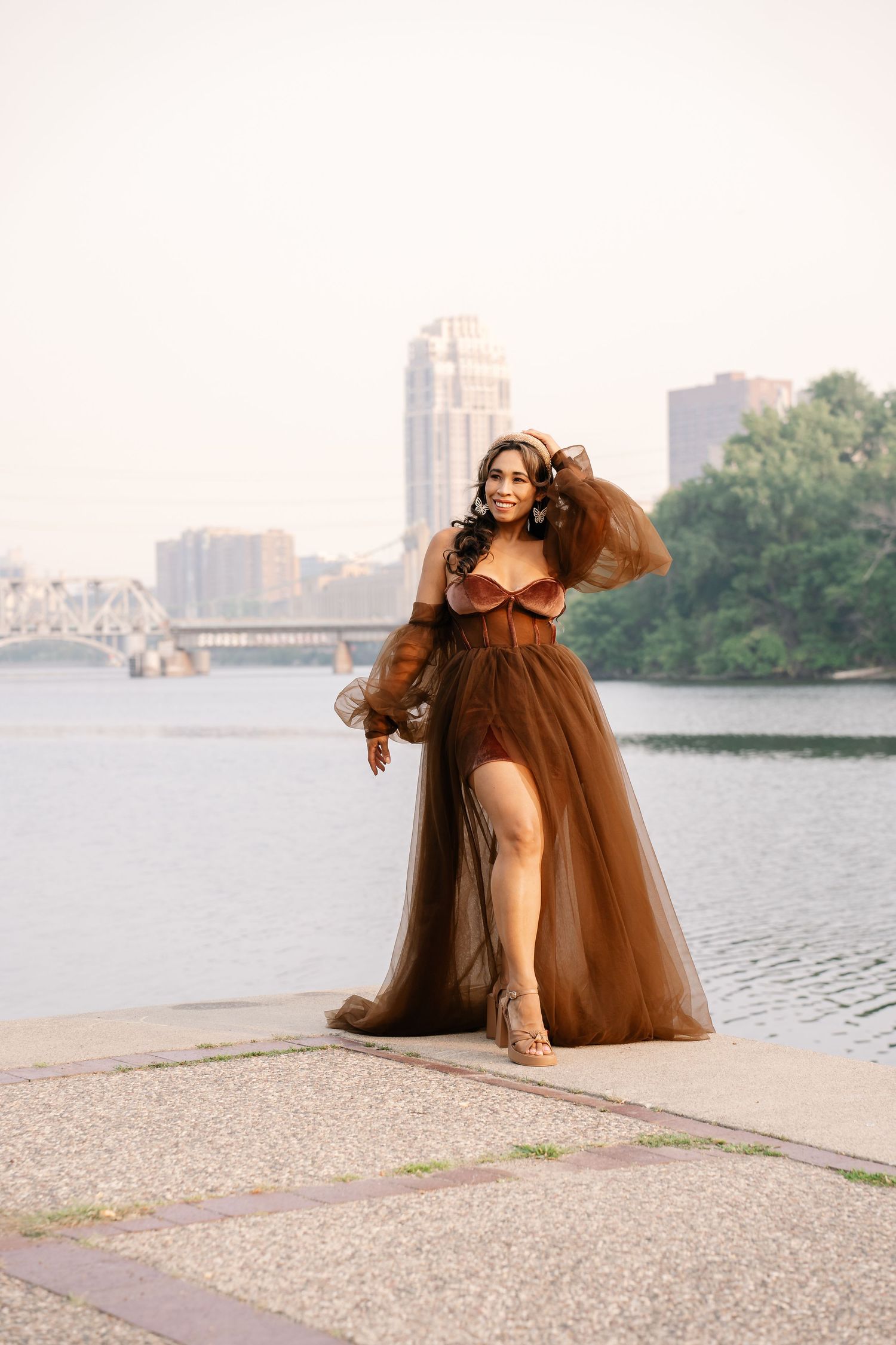 Celebrate your Birthday with a Photo Session- Boom Island Park, Minneapolis, Minnesota. Photo by Juve Photography