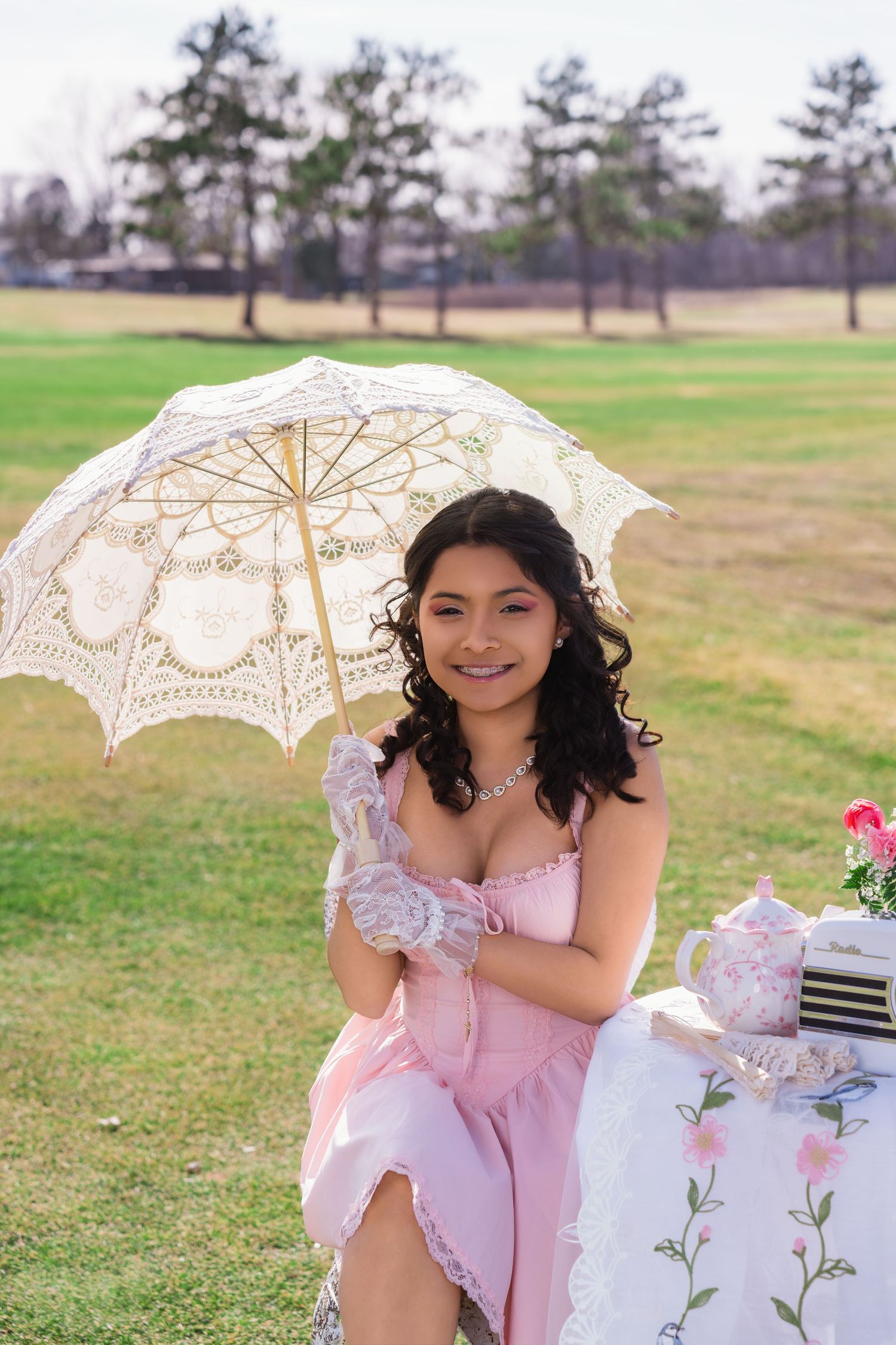 Quinceanera tea party theme session Saint Paul Minneapolis, Minnesota JuvePhotography