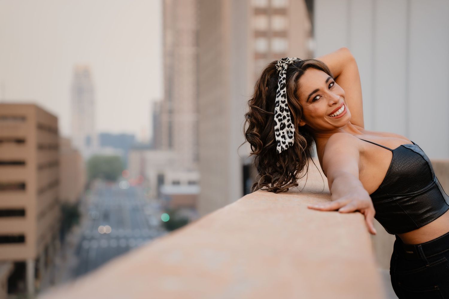 Celebrate your Birthday with a Photo Session- Parking Lot in downtown Minneapolis, Minnesota. Photo by Juve Photography