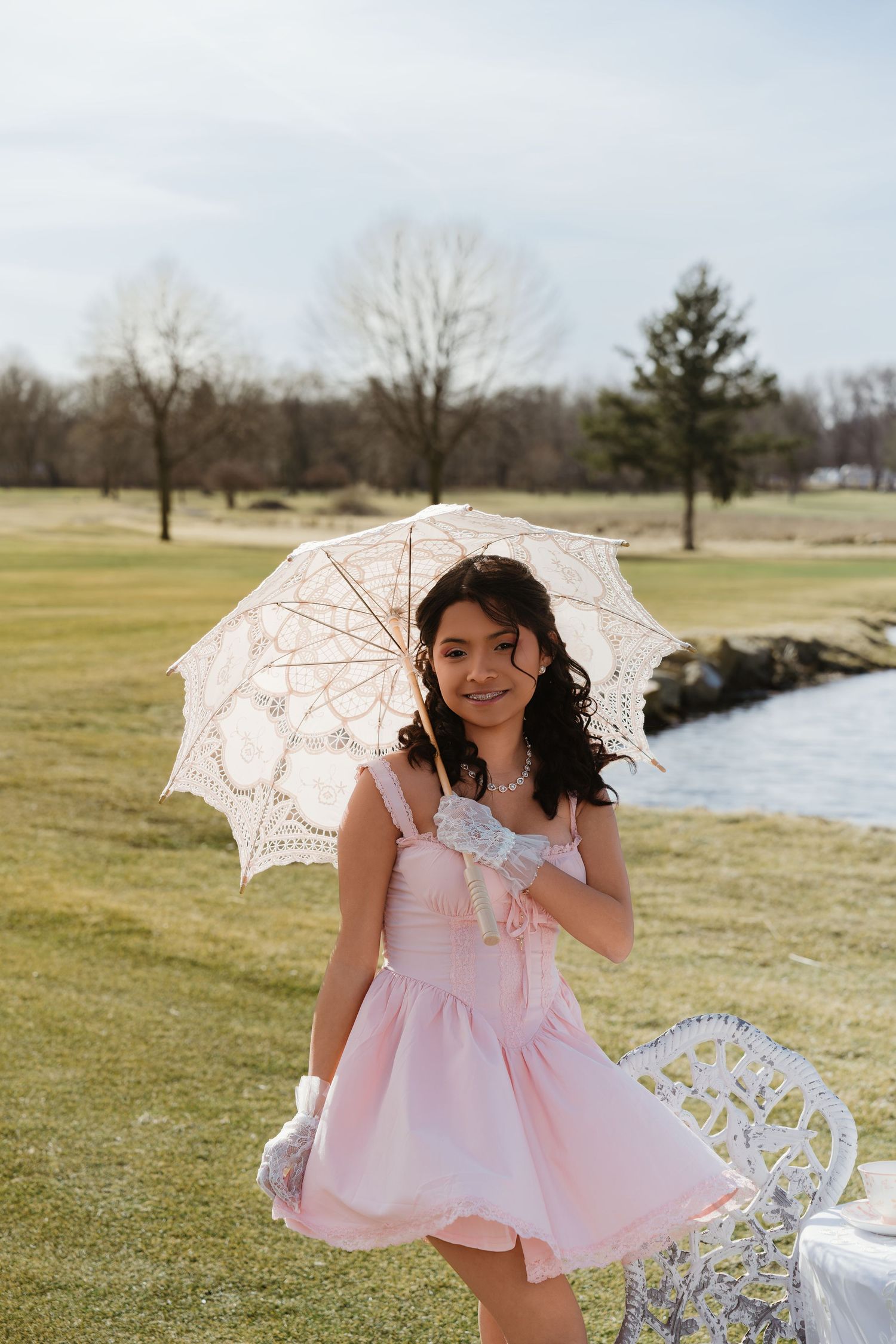 Quinceanera tea party theme session Saint Paul Minneapolis, Minnesota JuvePhotography