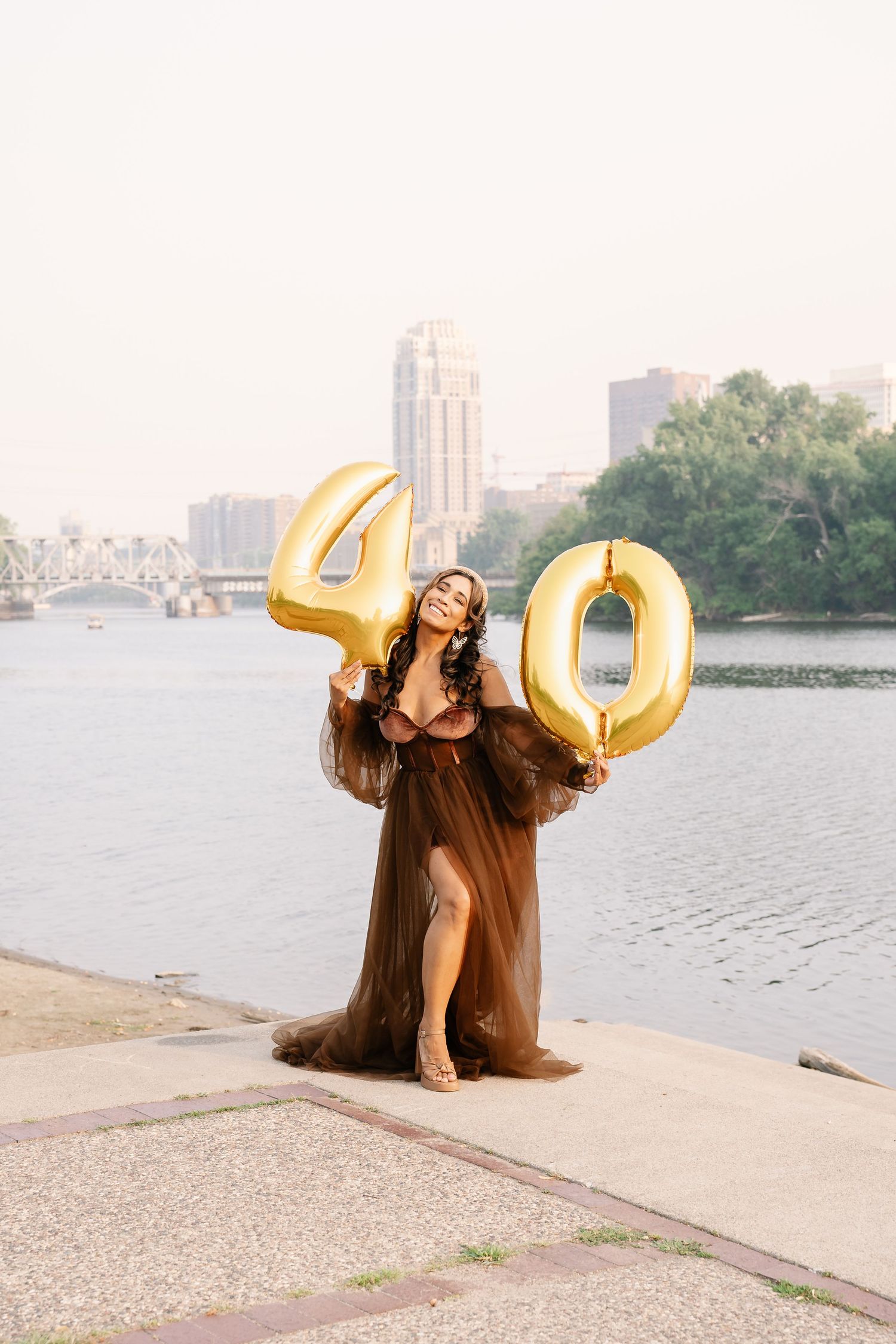 Celebrate your Birthday with a Photo Session- Boom Island Park, Minneapolis, Minnesota. Photo by Juve Photography