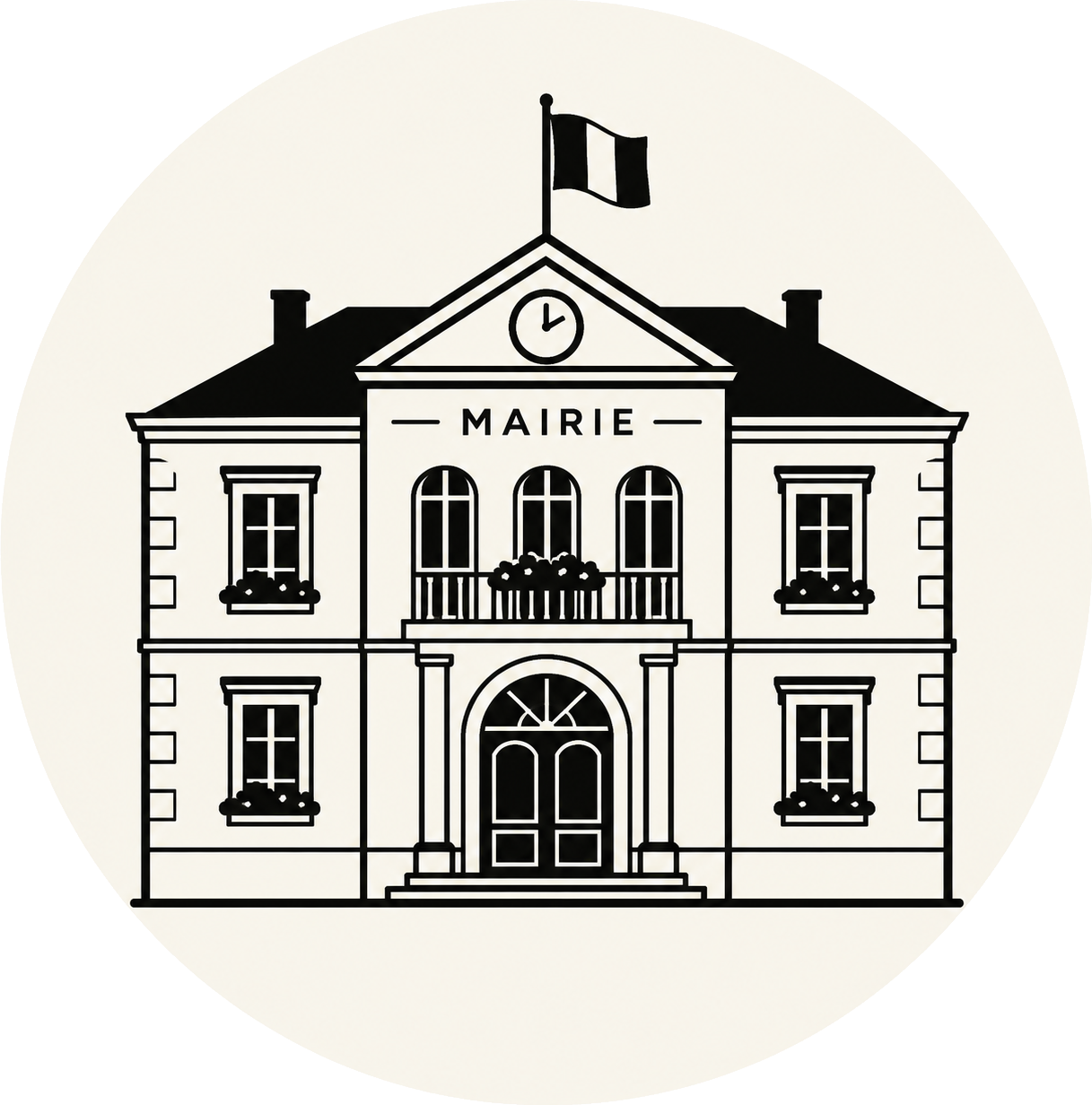 Logo représentant une cérémonie civile