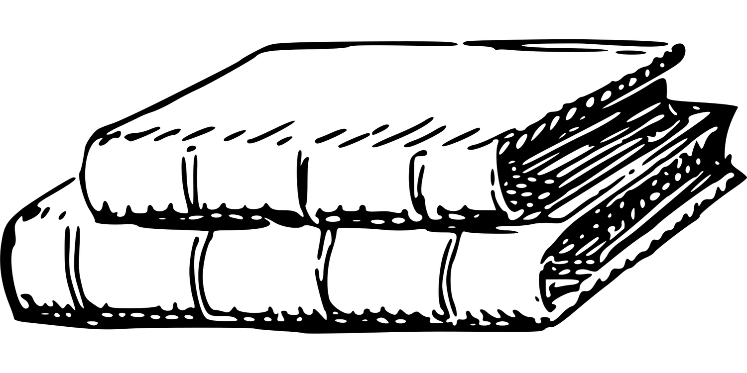 ilustração decorativa de livros