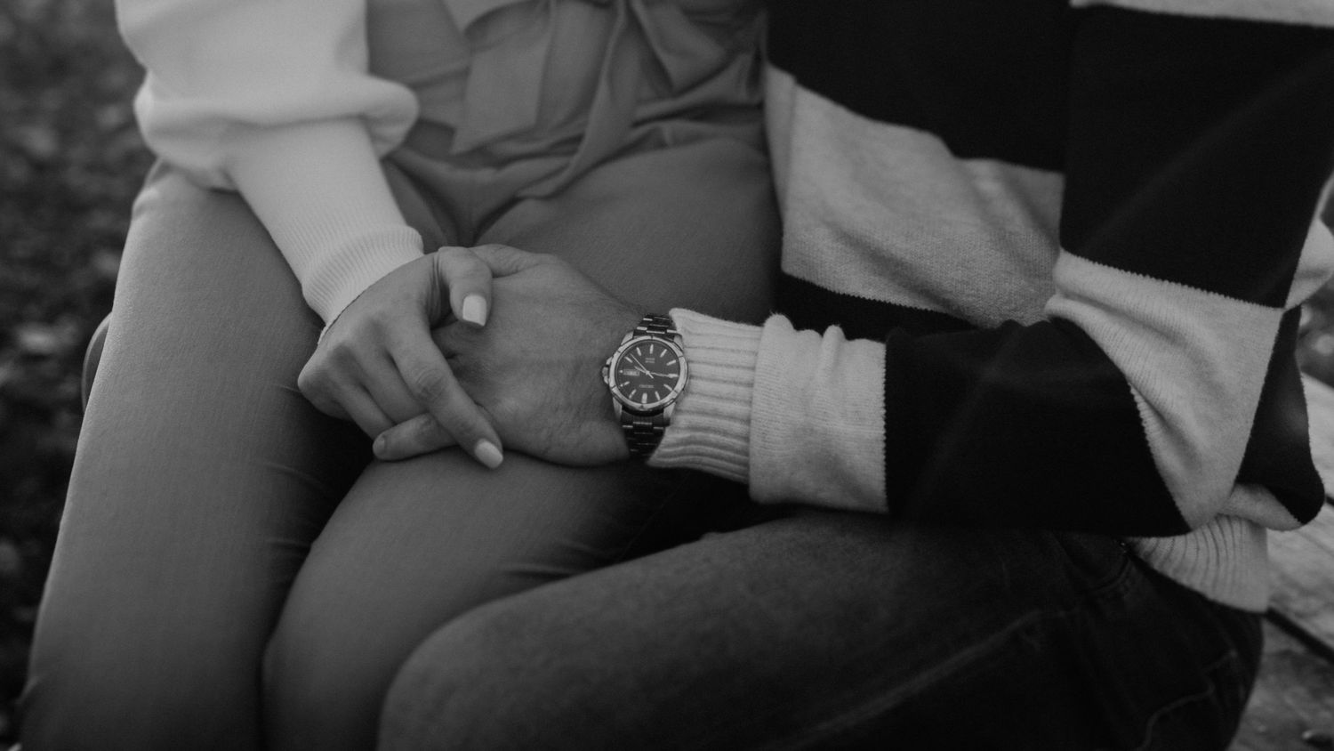 Close-up sequence showing intimate moments between a couple.
