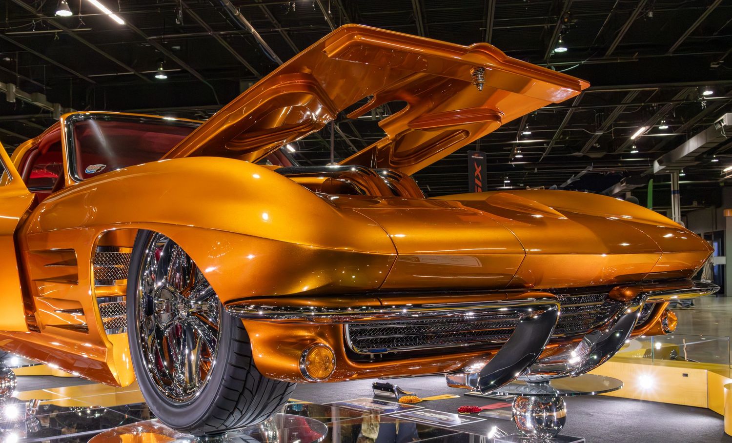 Orange Corvette