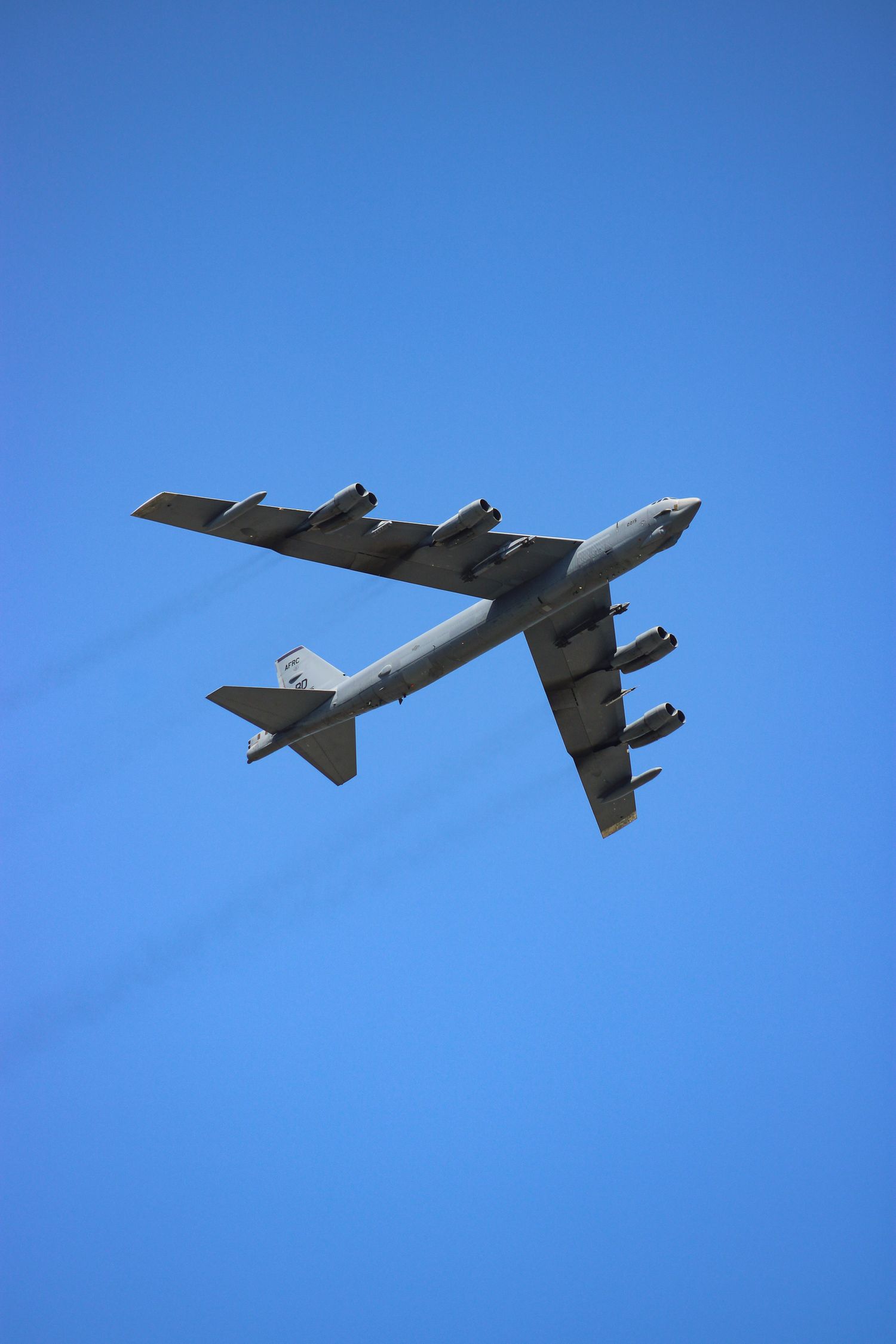 B-52 Stratofortress flying