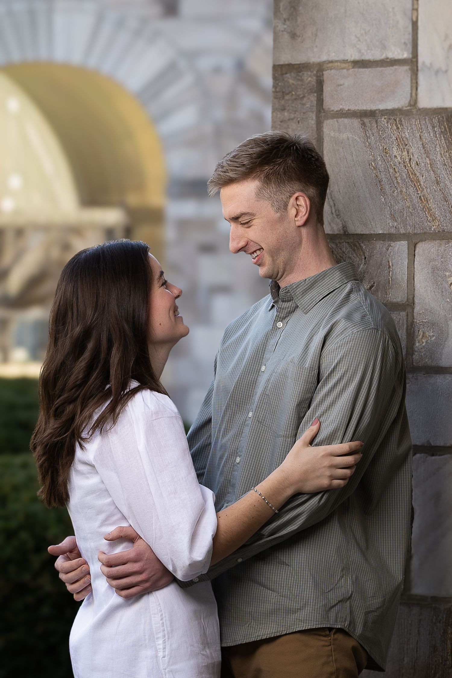 catholic engaged couple,