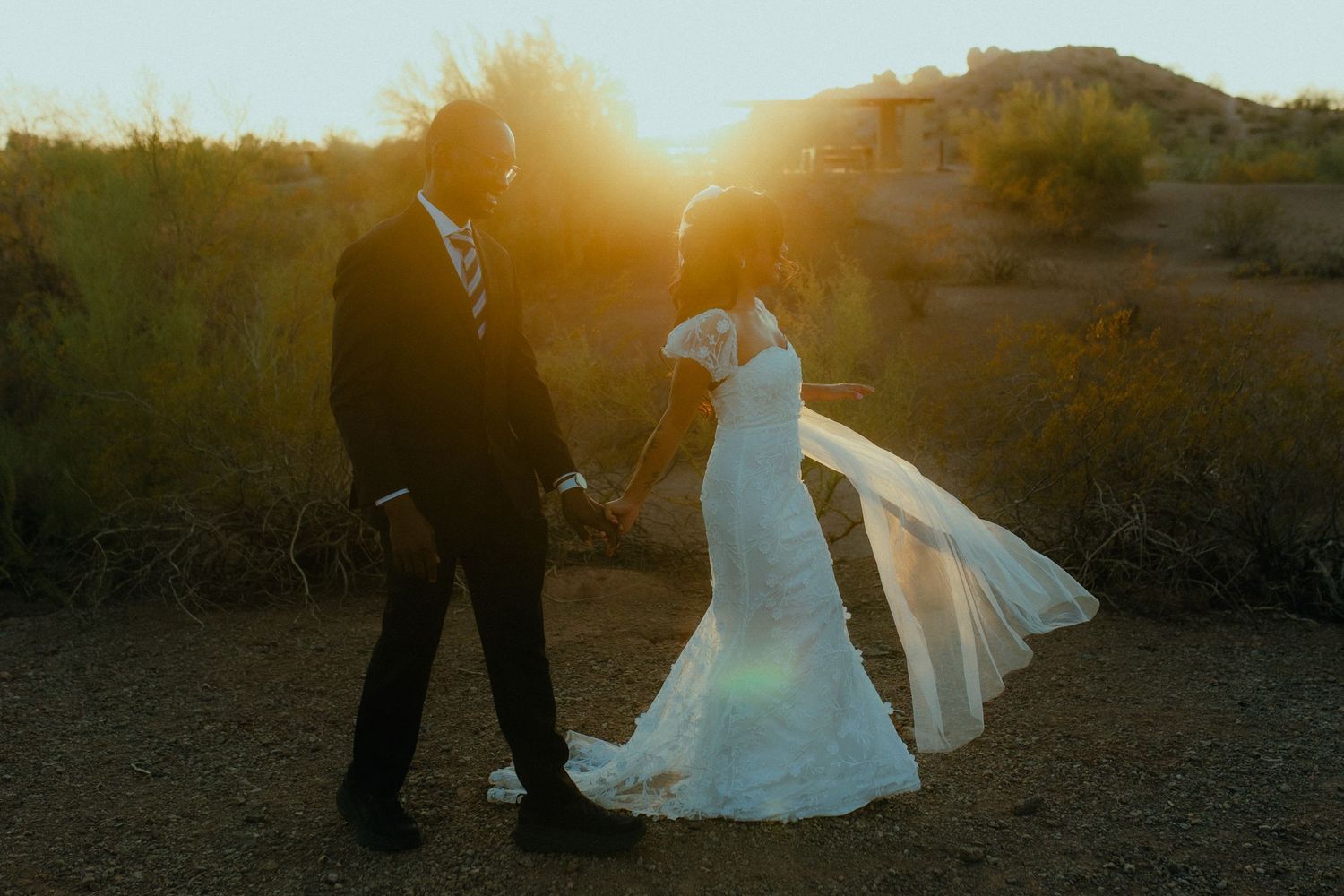 Arizona Creative Moody Poetic Colorful Engagement Photographer