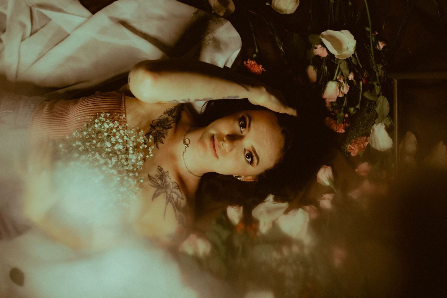 Arizona Creative and Moody Styled Portraits in studio