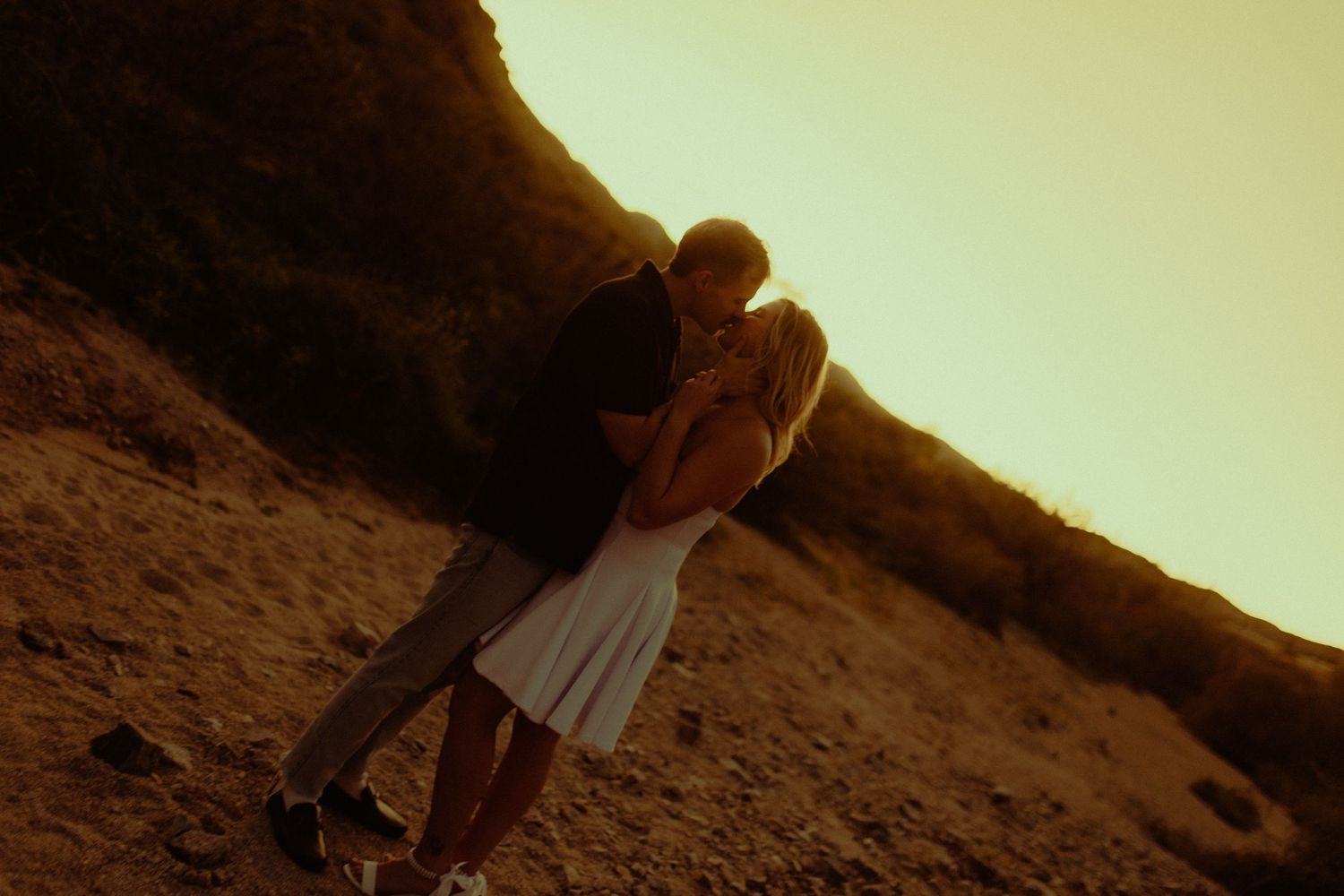 Arizona Moody Poetic Colorful couples photography