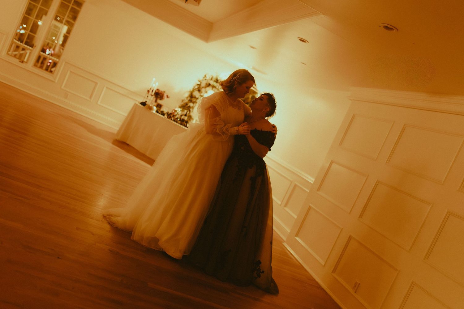 Arizona Moody Poetic Colorful low light LGBTQIA+ wedding photographer