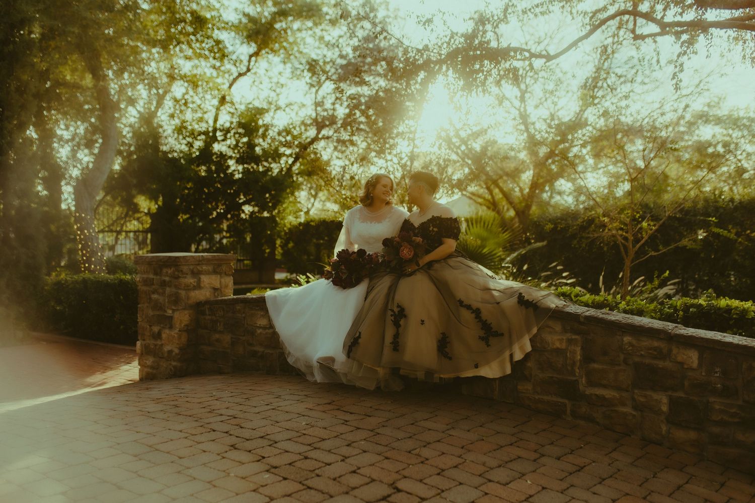 Arizona Moody Poetic Colorful LGBTQIA+ wedding photography in January