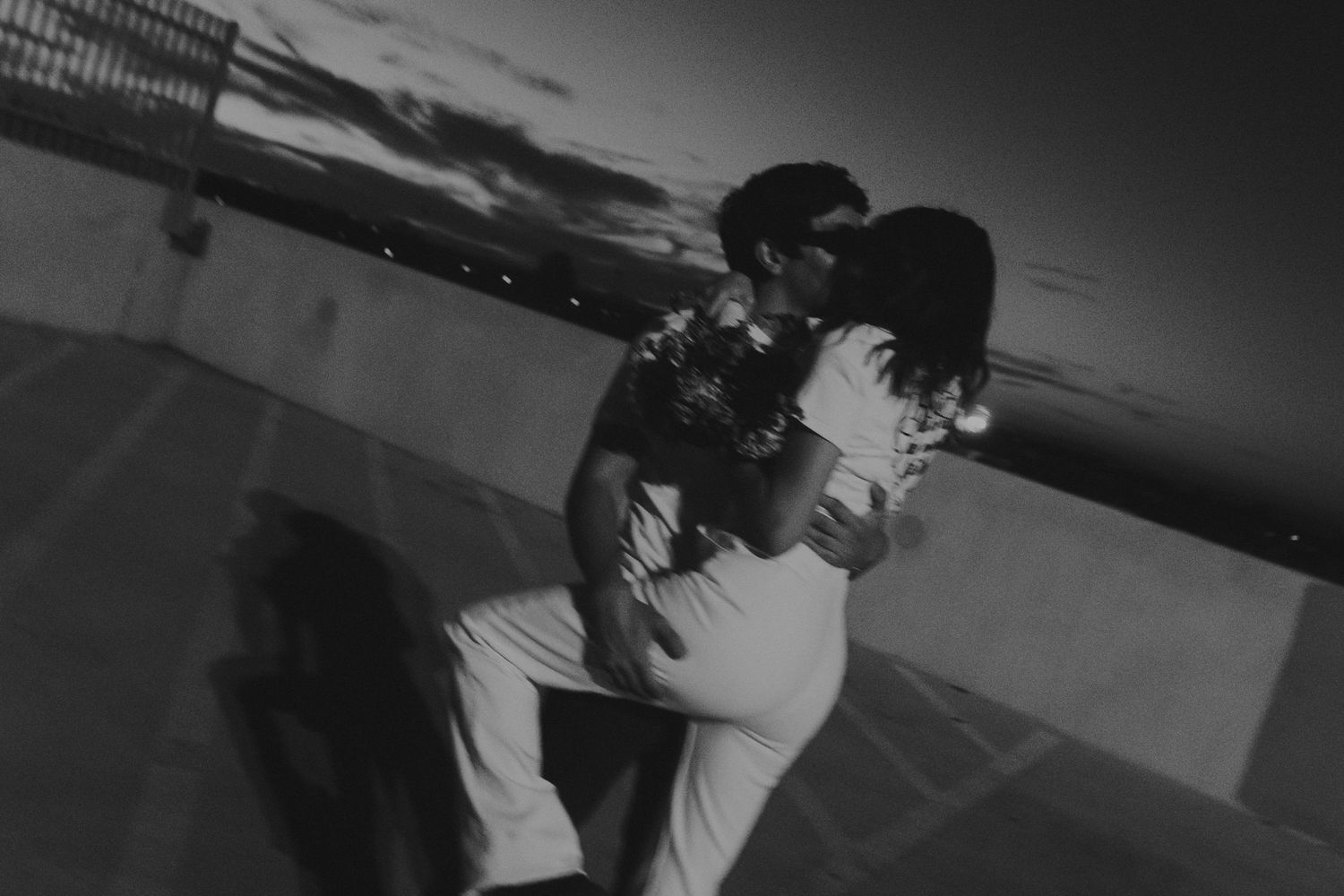 Arizona Creative Moody and Poetic Black and White wedding photography