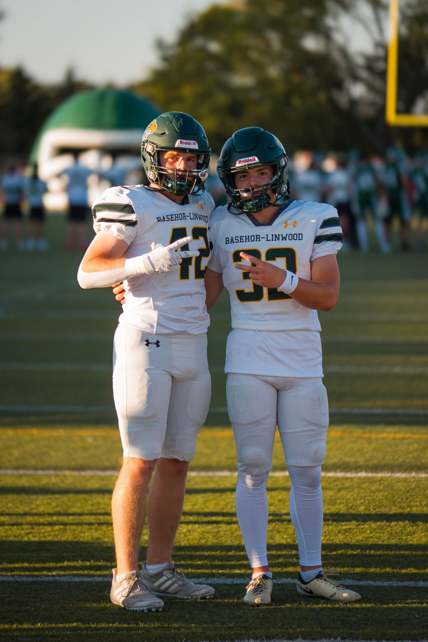 McCoy Martin and Colin Zimbleman, Basehor-Linwood Football