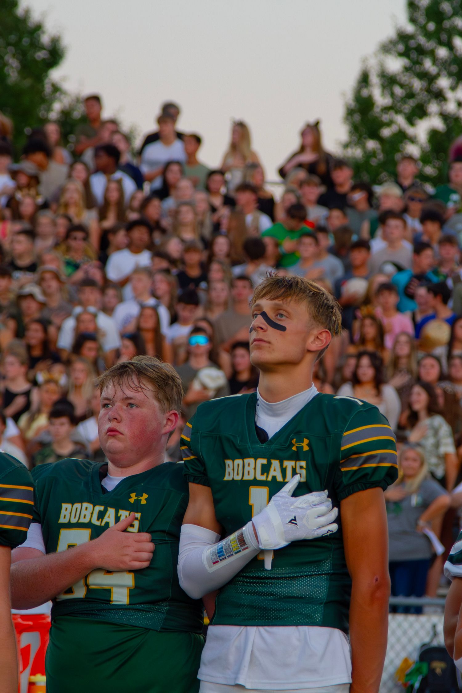 Nash Morrison and Gage Boyert, Basehor-Linwood Football