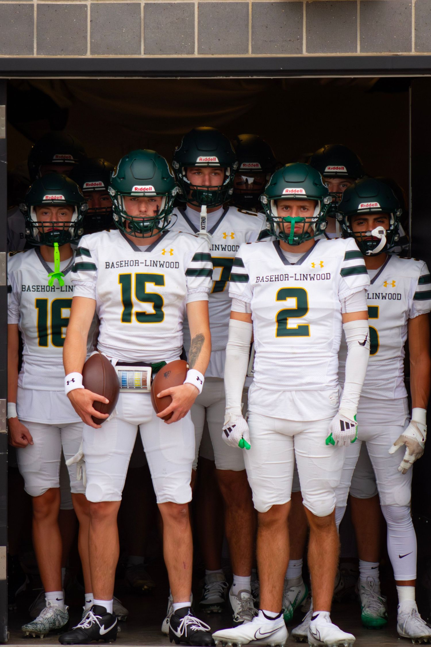Carbon Dixon and Cole Hofer, Basehor-Linwood Football