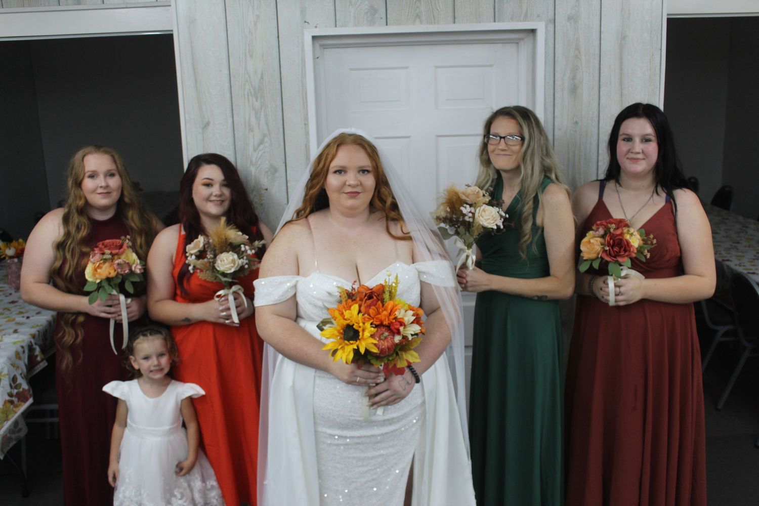 The bridesmaids.