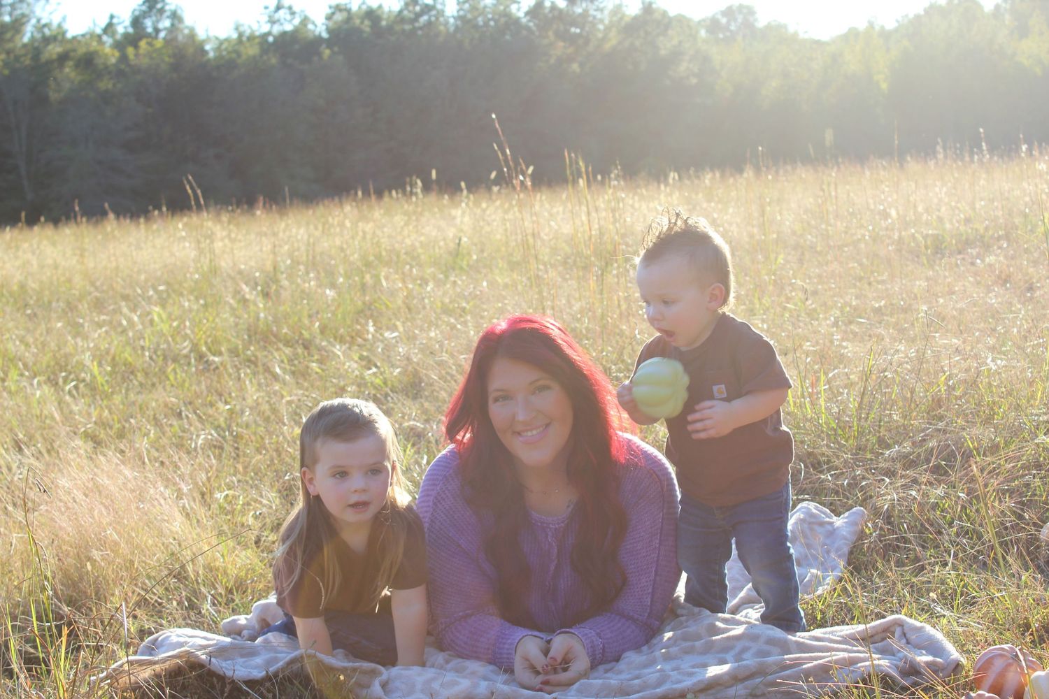 This is Haley and her boys.