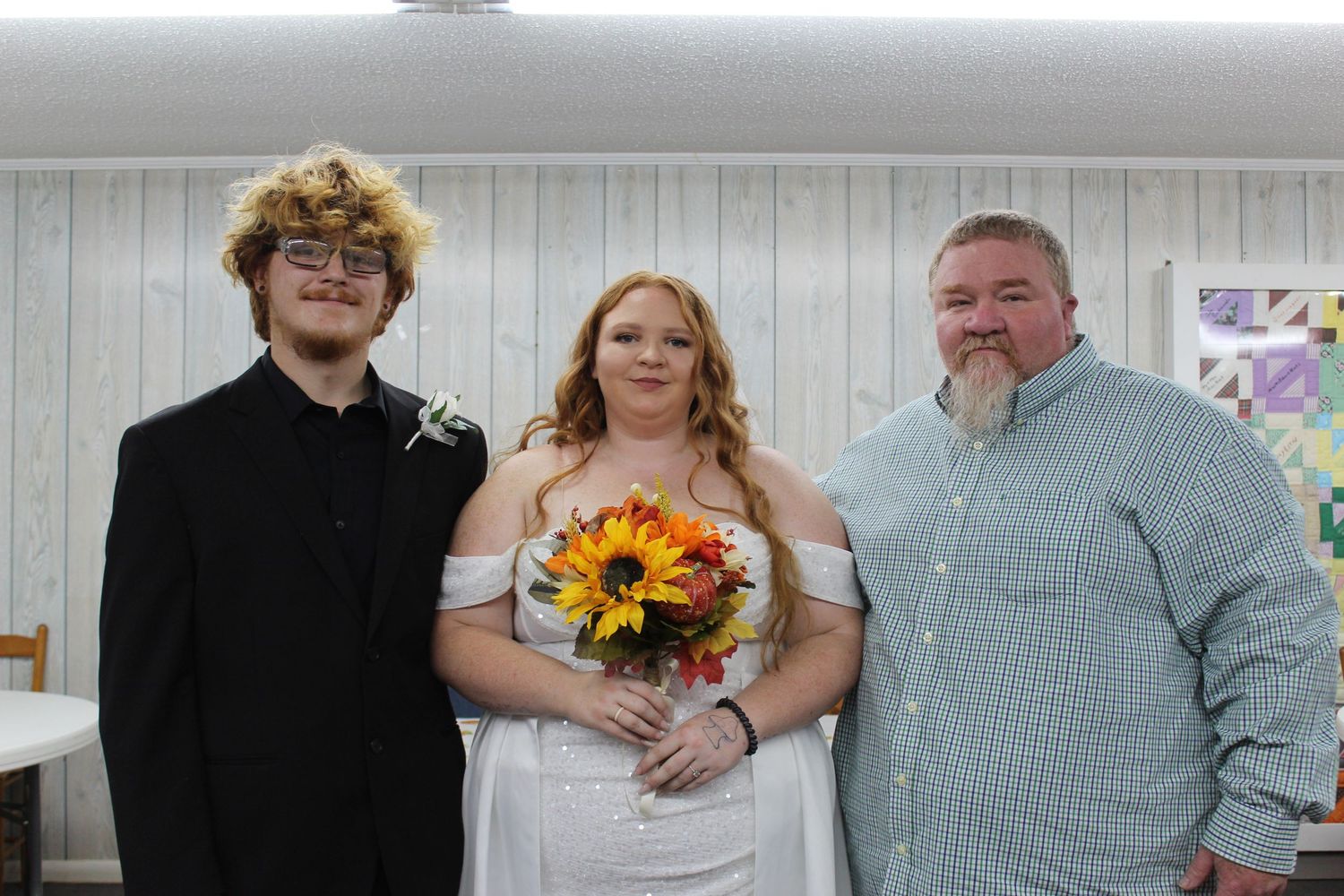 The brides father.