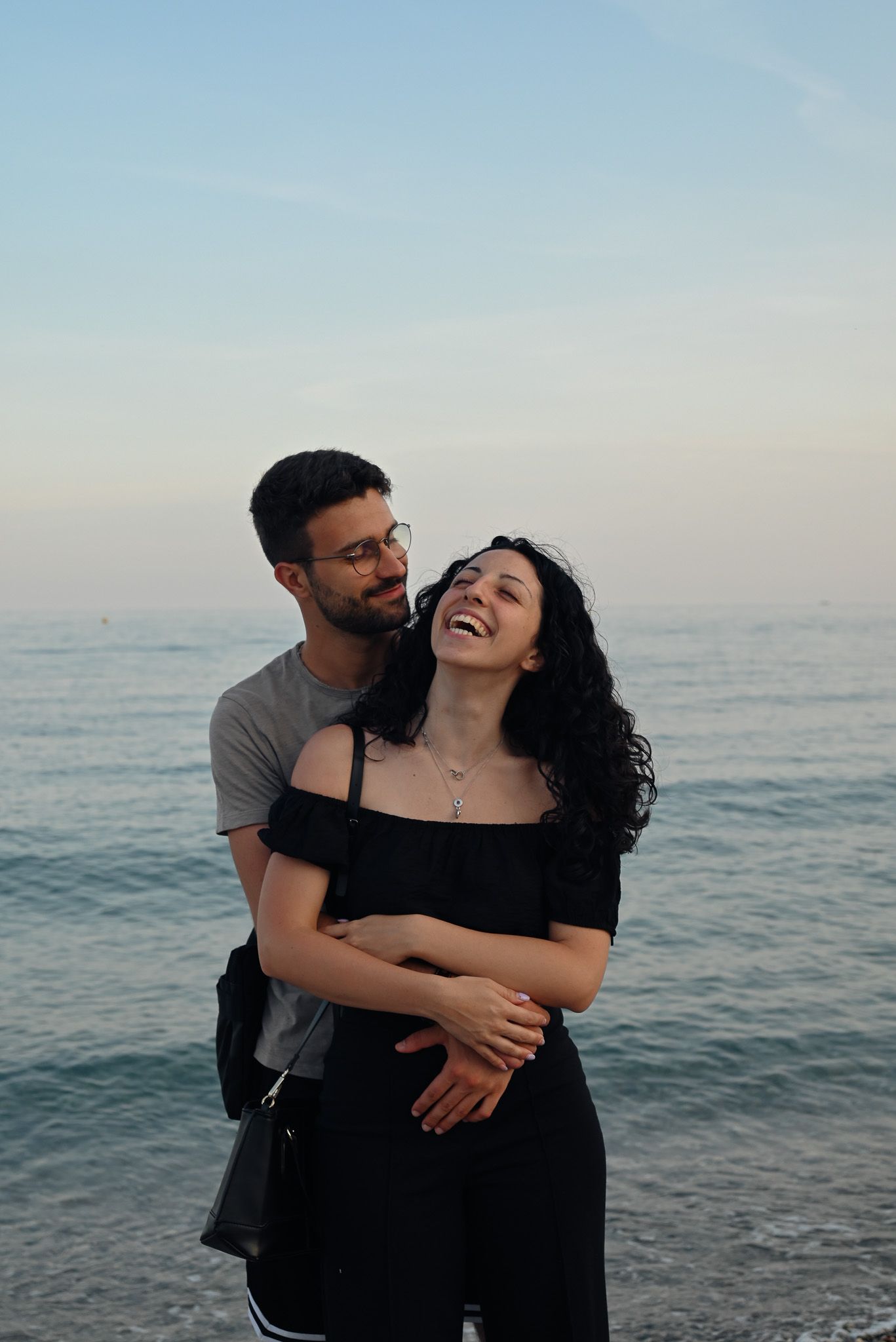 Séance photo couple bord de mer Menton