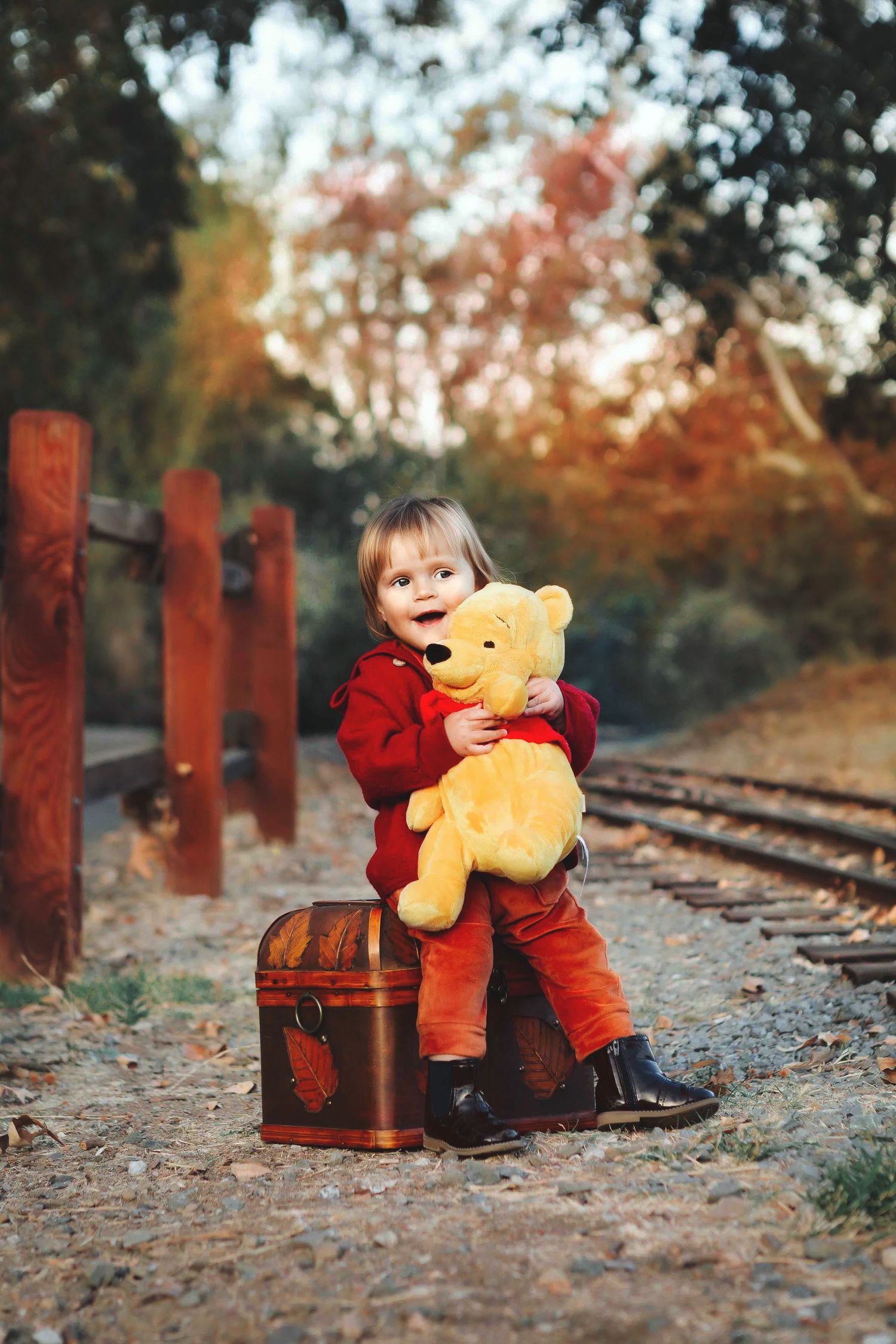 Golden autumn family session — Boulder Colorado family photographer Anna Tsenta