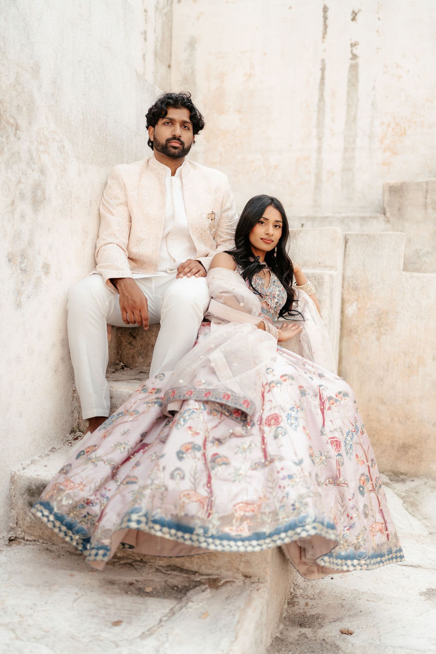 Jaipur pre wedding shoot at Panna Meena Ka Kund stepwell