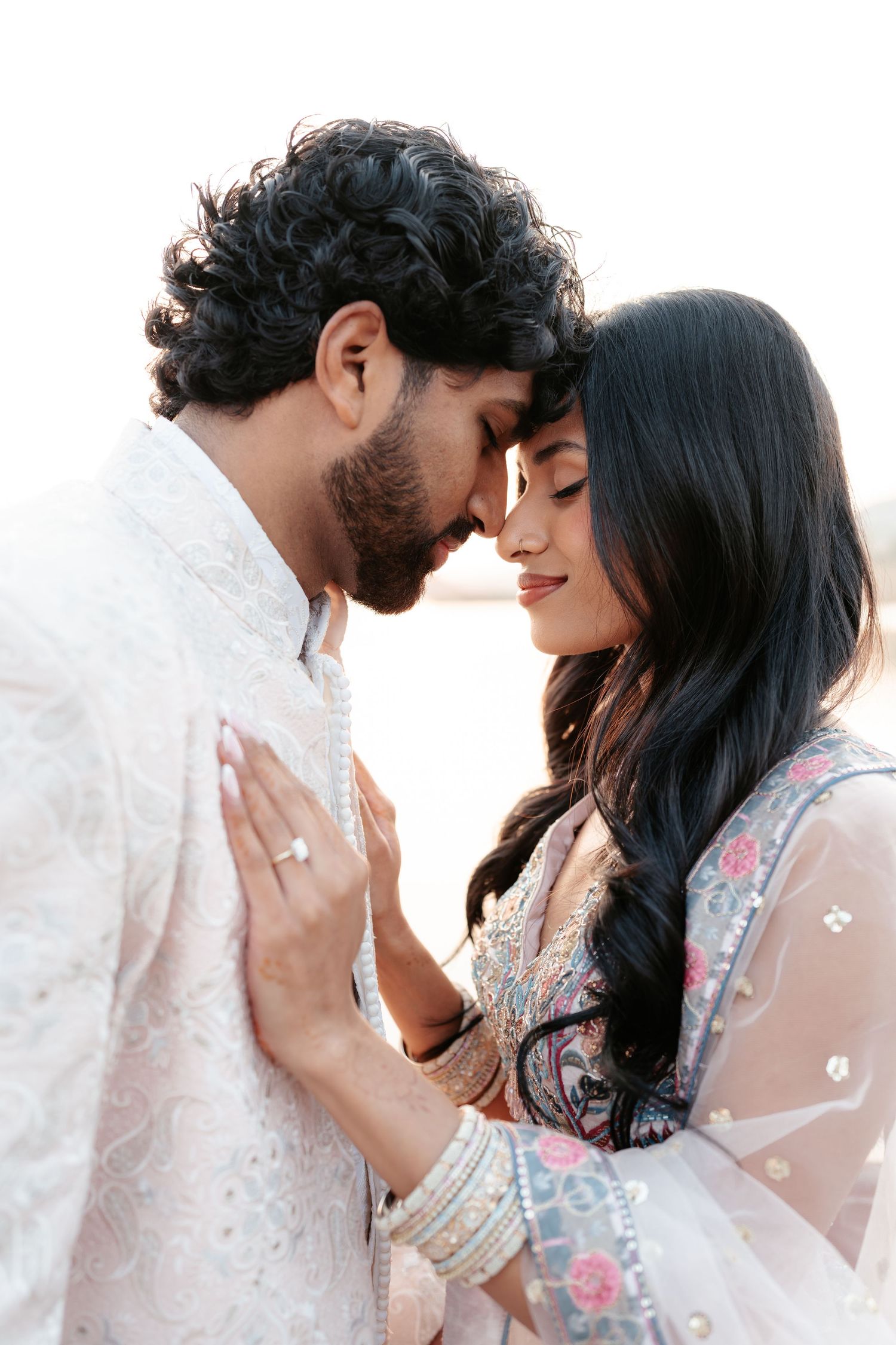 Jaipur engagement shoot at Jal Mahal