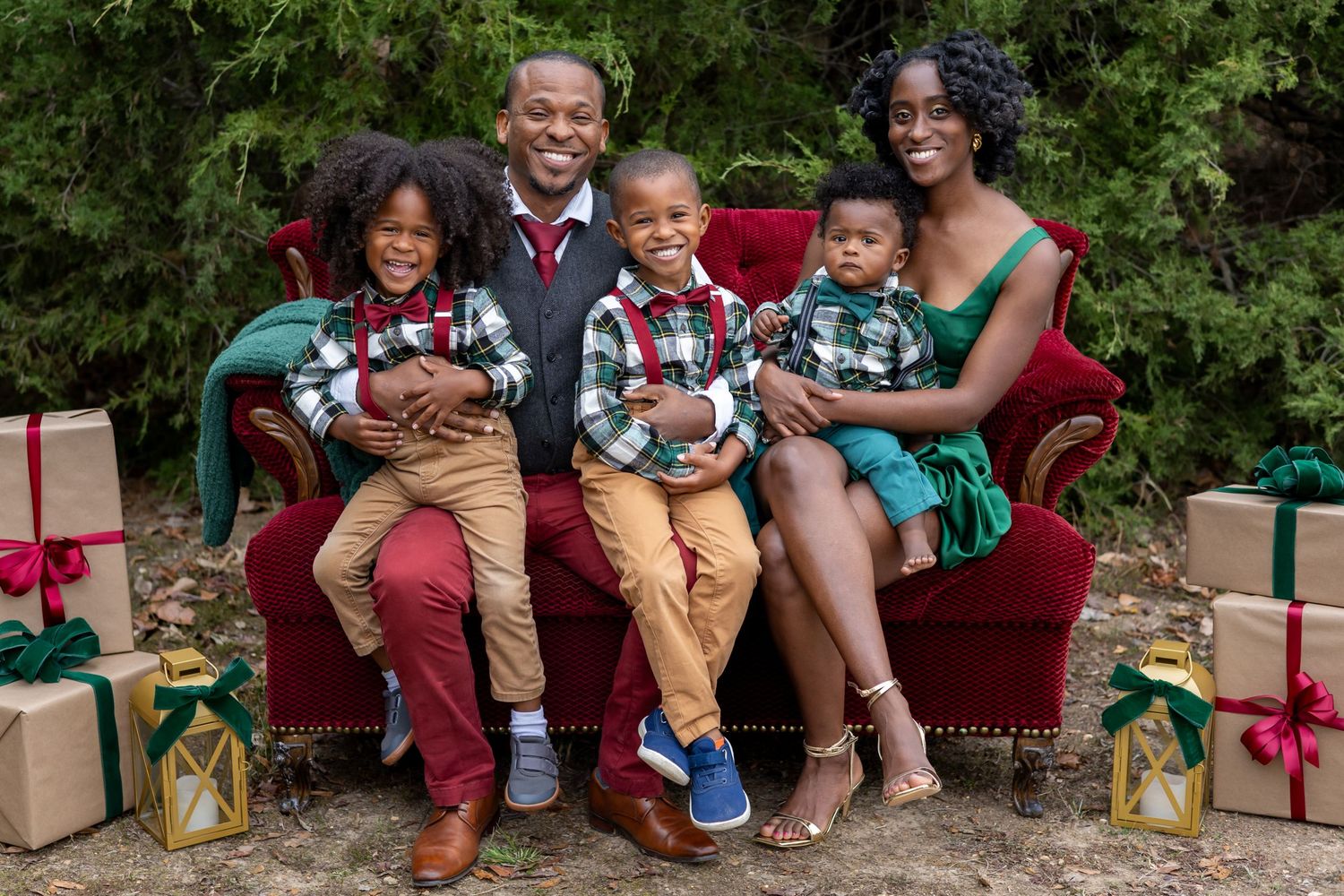 Christmas mini session Family photographer photography Ruleville Mississippi MS