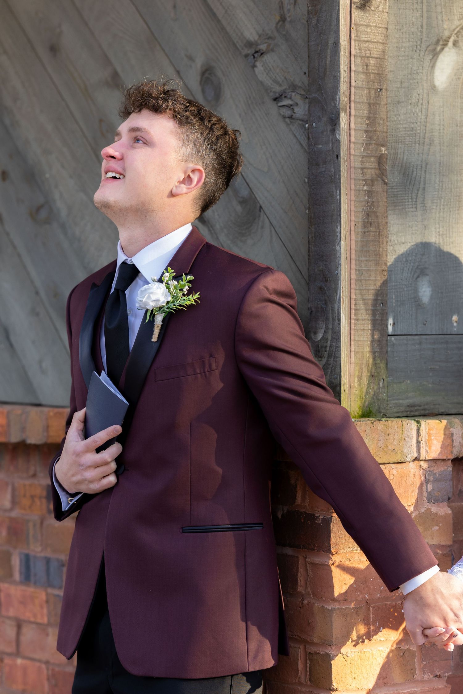 First Touch before Wedding Cleveland, MS photography Groom