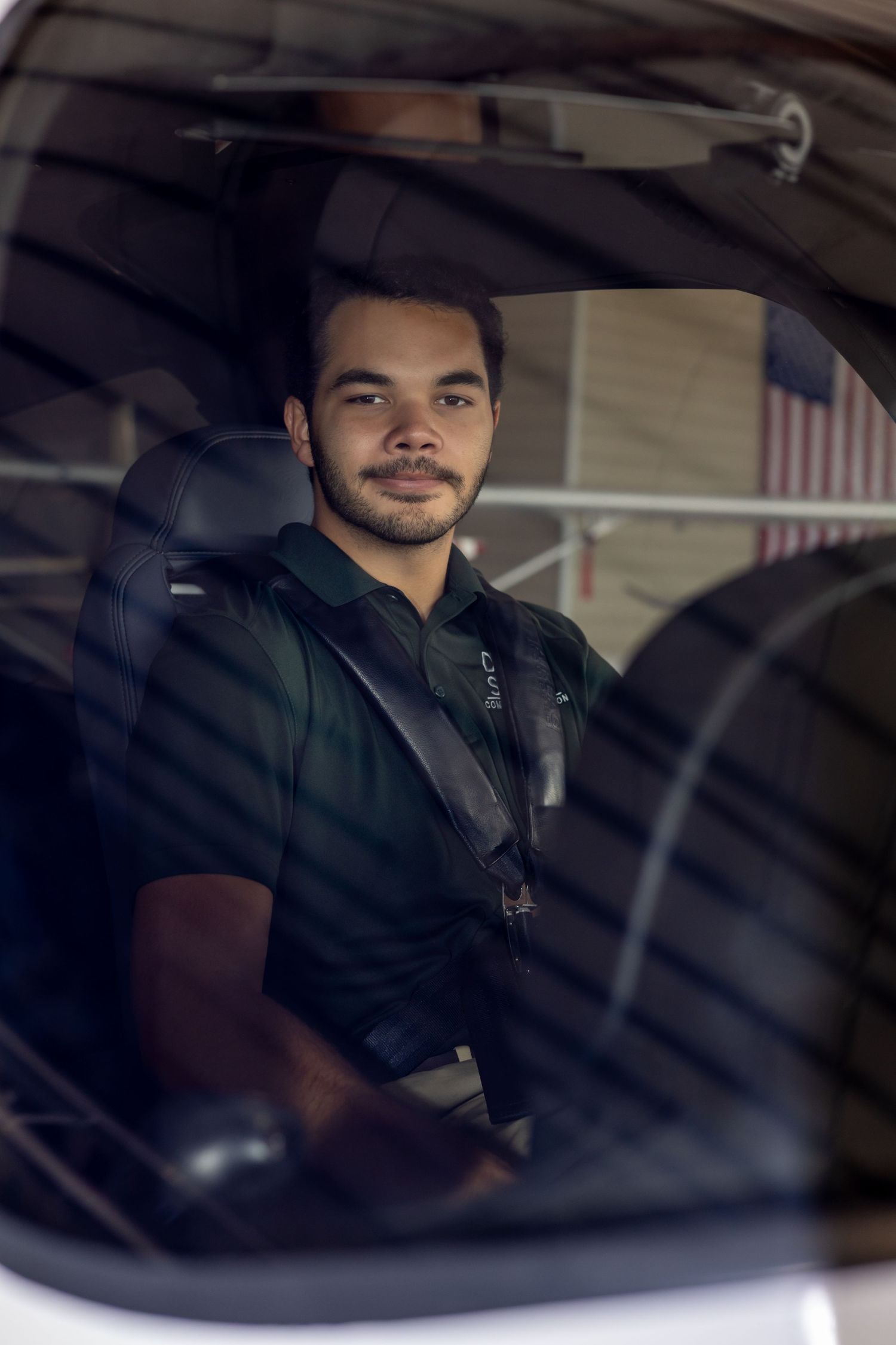 in the cockpit airport airplane photography photographer Mississippi Delta Cleveland, MS