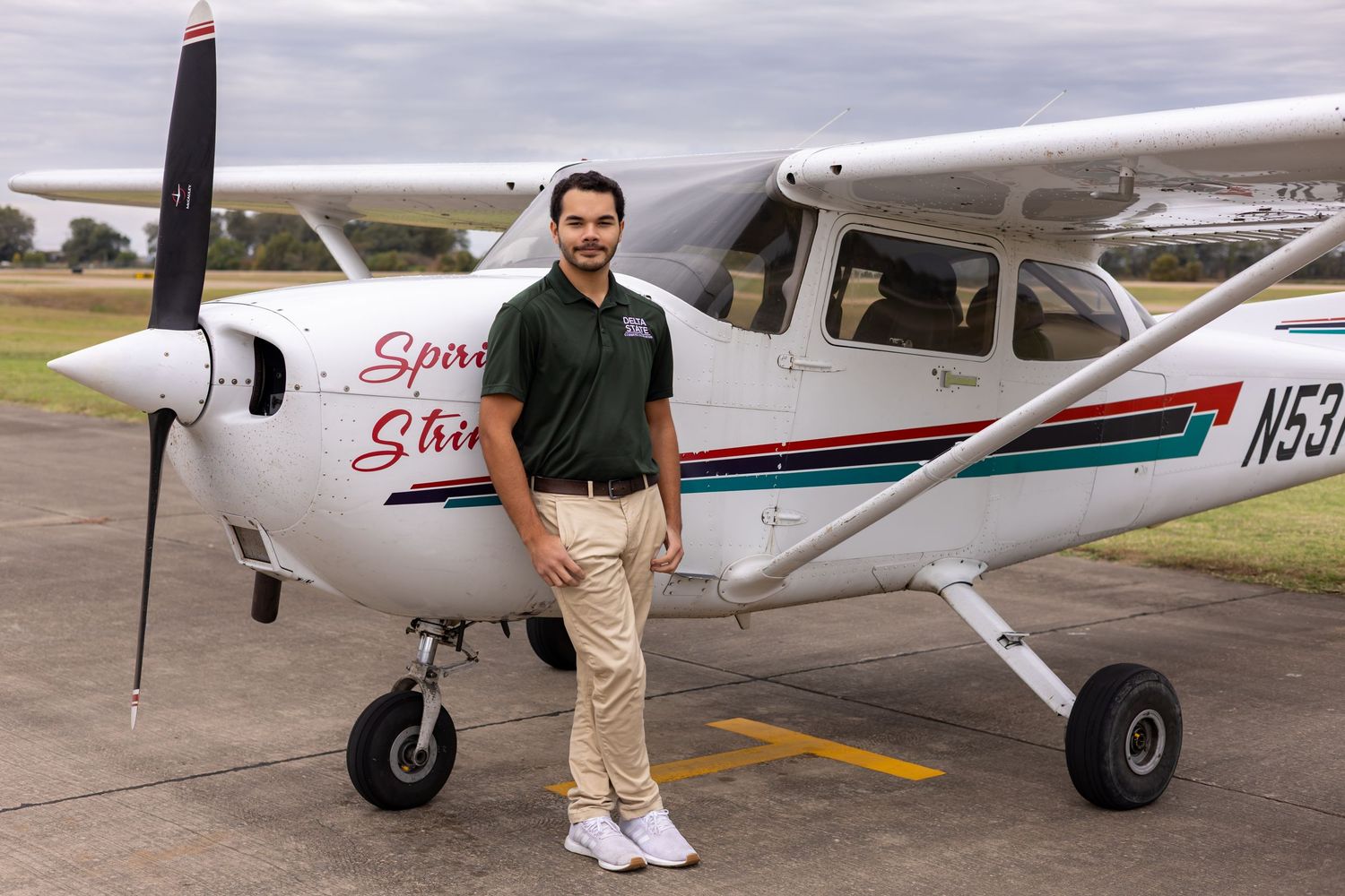 College guy senior session airport photography photographer Cleveland, MS
