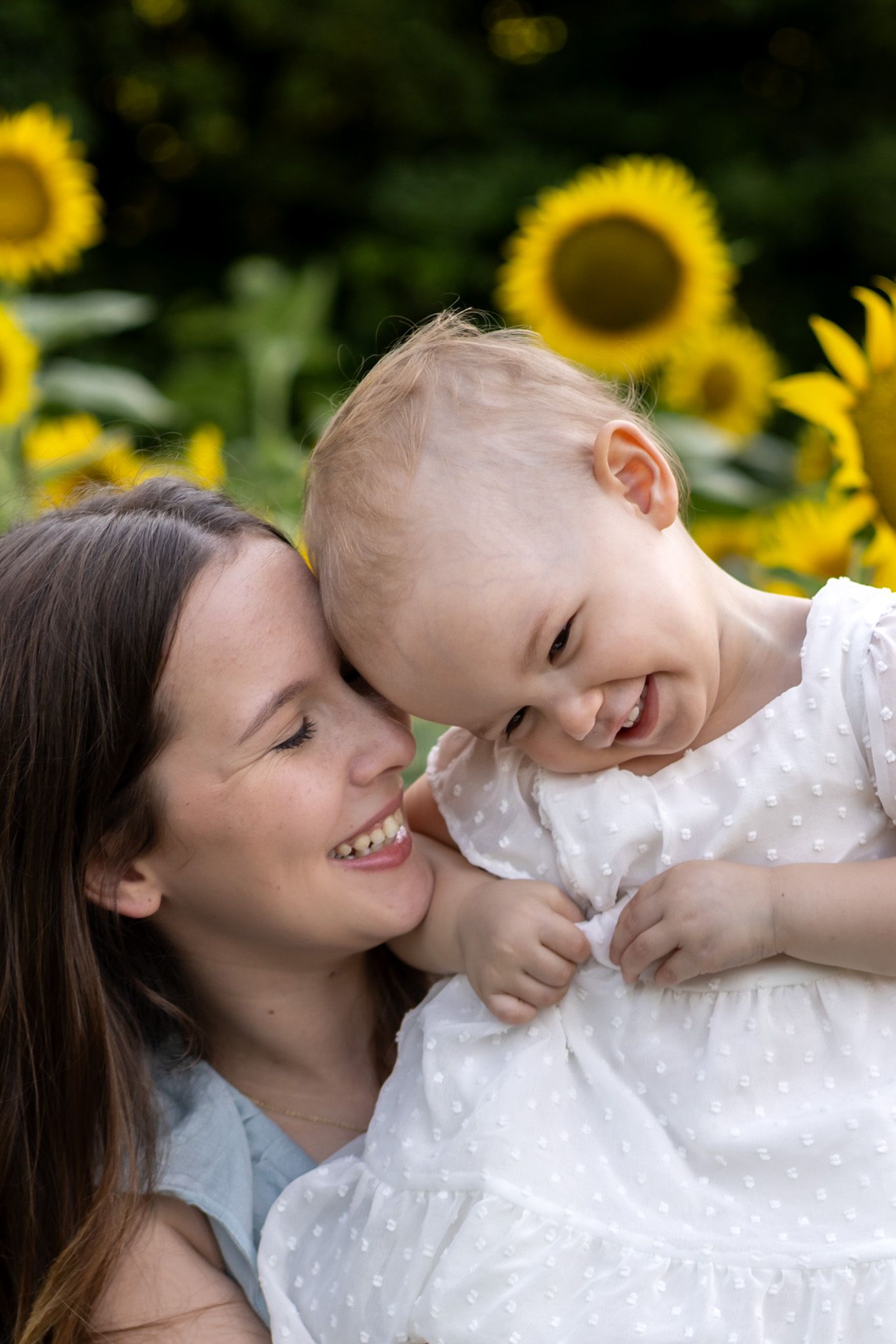 Family Session photographer photography Cleveland Mississippi Sunflower Field floral
