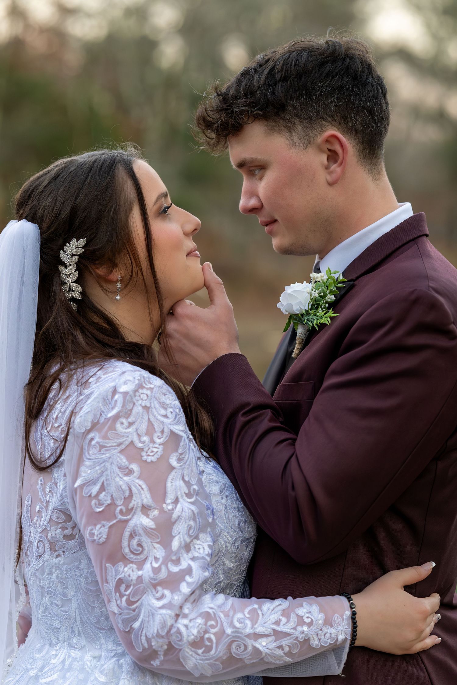 Candid wedding couple portraits sunset in the Delta in Mississippi photography