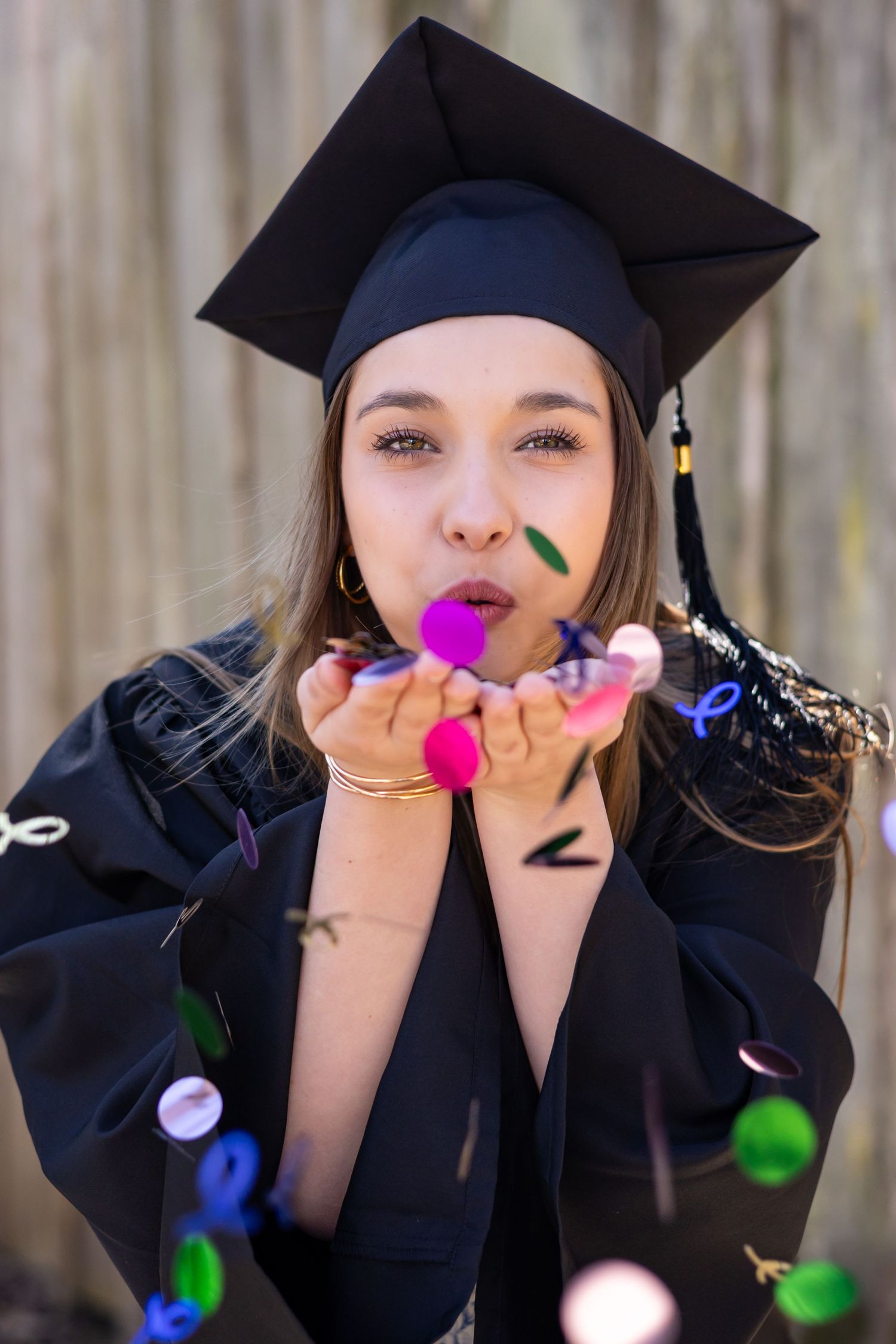 High School Senior Cap & Gown Session photography photographer Cleveland Mississippi