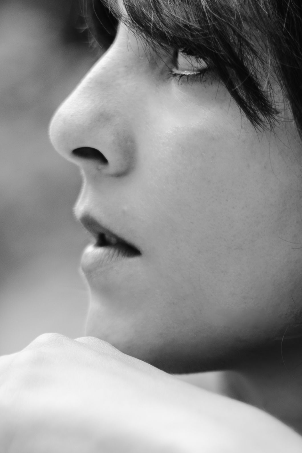 Portrait femme en extérieur