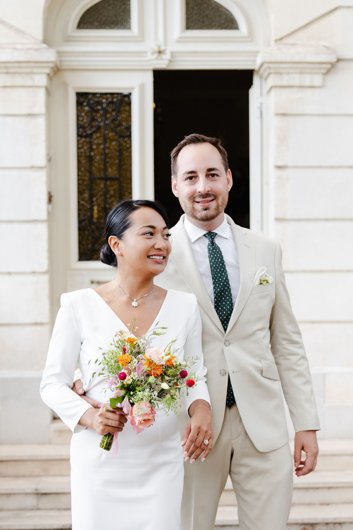 Photo du mariage de Monica et Benoit first look